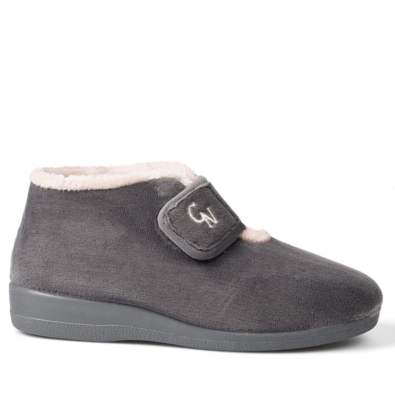 Zapatillas de Casa Natalia Gil Abotinadas 584 Gris - imagen 7