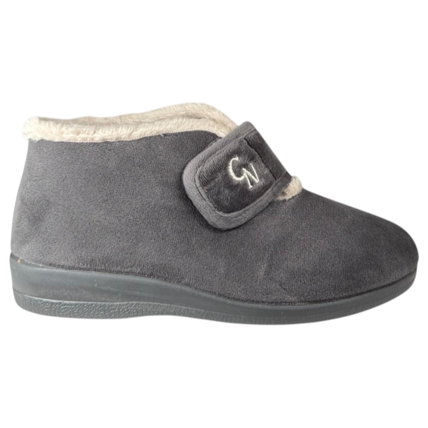 Zapatillas de Casa Natalia Gil Abotinadas 584 Gris - imagen 2