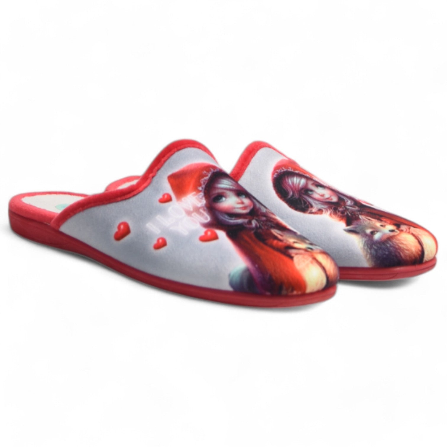 Zapatillas de Casa Natalia Gil Caperucita 5015 Rojo - imagen 3