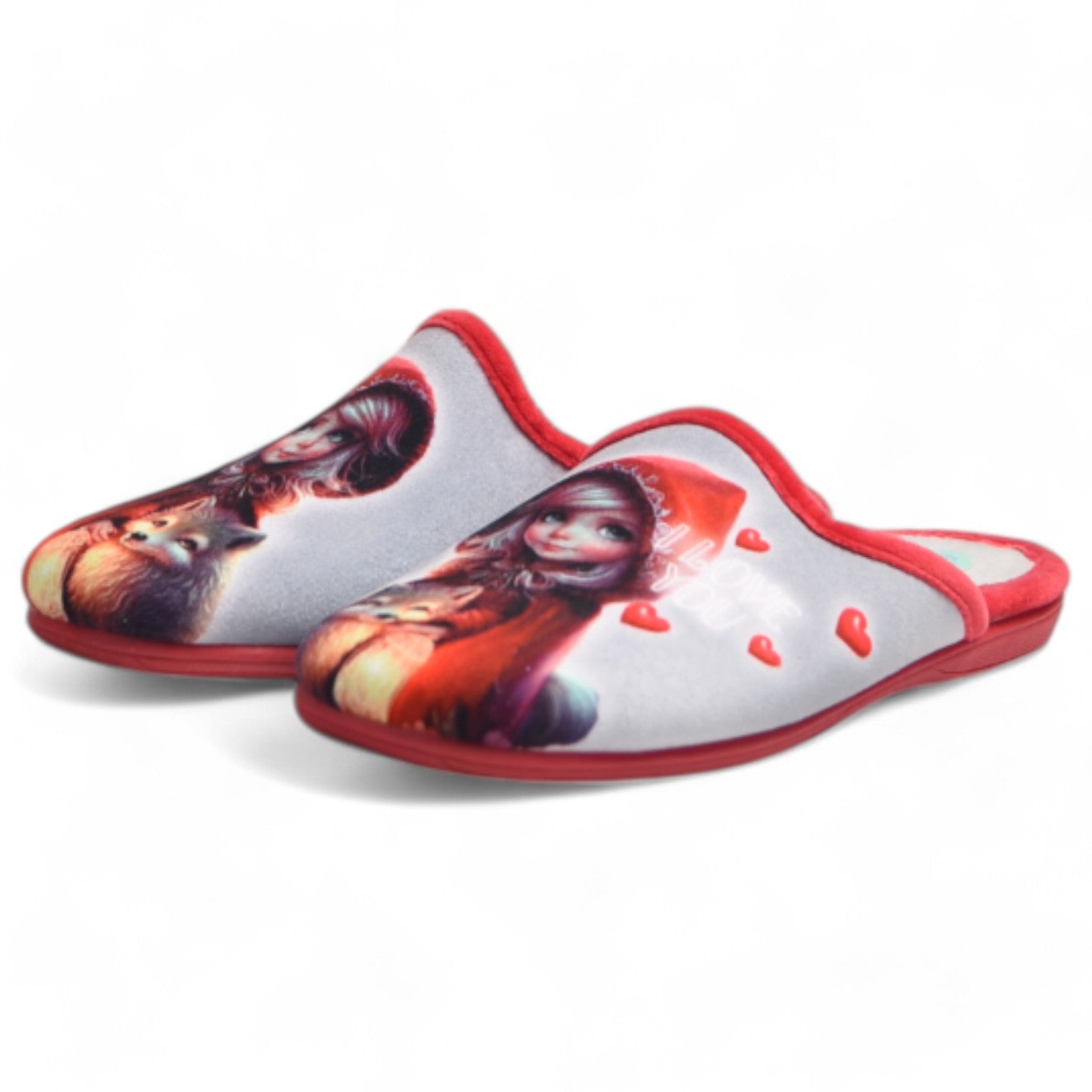 Zapatillas de Casa Natalia Gil Caperucita 5015 Rojo - imagen 4