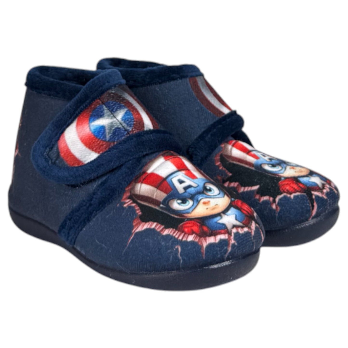 Zapatillas de Casa Natalia Gil Capitán América 32 Marino - imagen 3