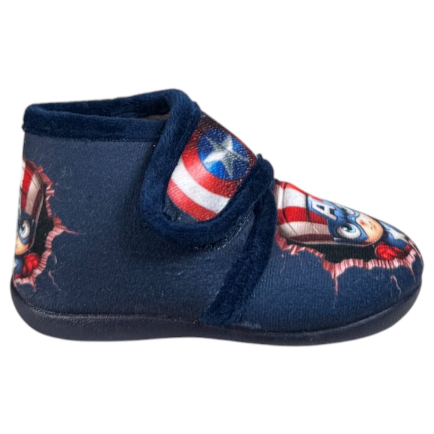 Zapatillas de Casa Natalia Gil Capitán América 32 Marino - imagen 2