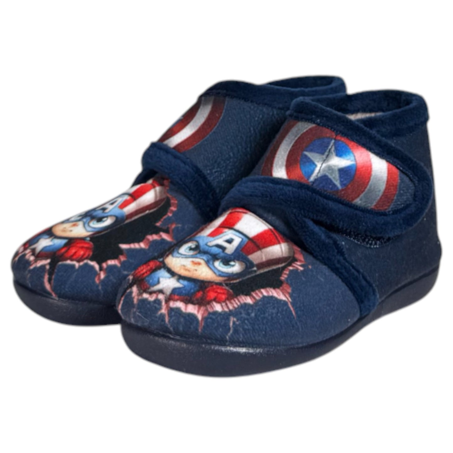 Zapatillas de Casa Natalia Gil Capitán América 32 Marino - imagen 4