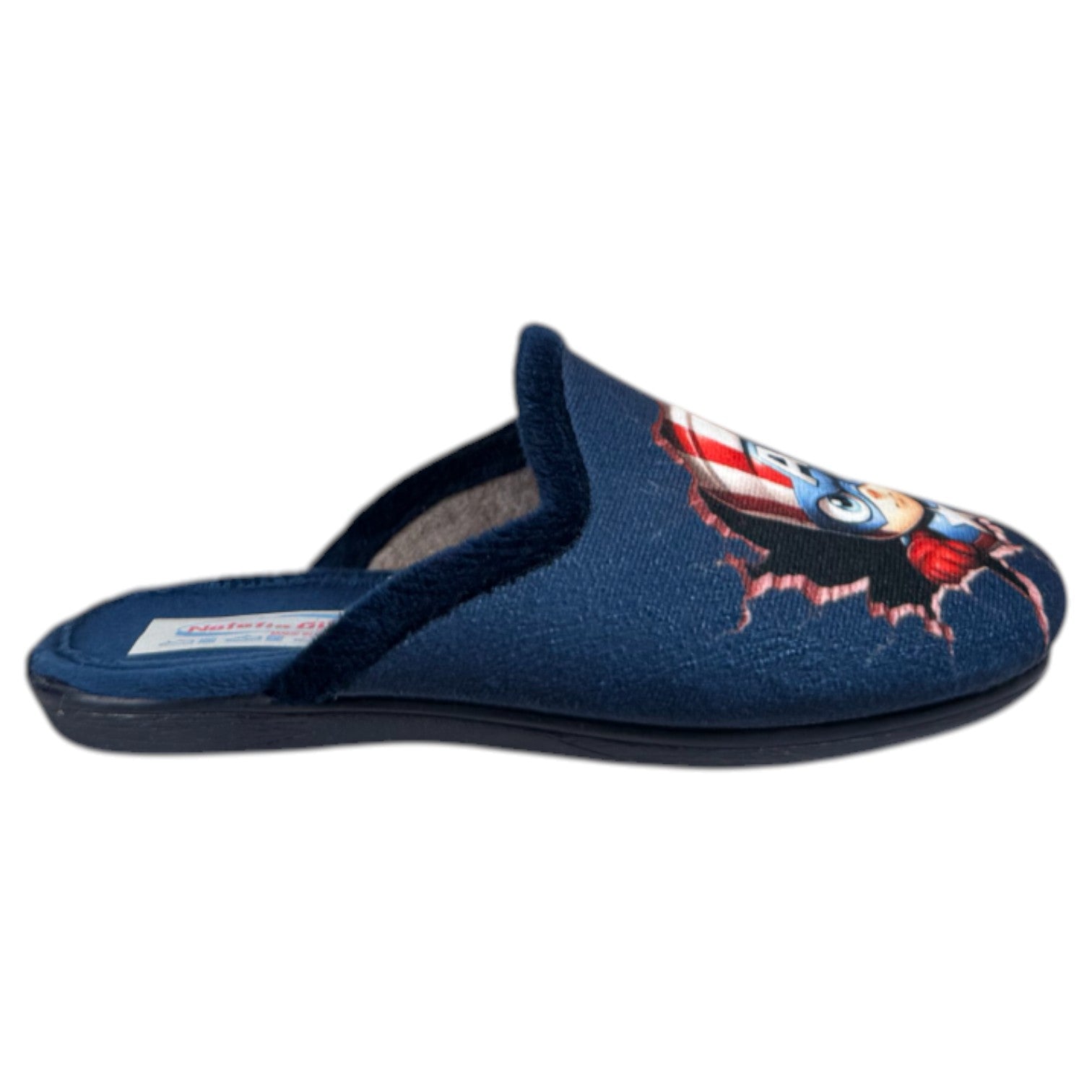 Zapatillas de Casa Natalia Gil Capitán América 7032 Marino - imagen 2