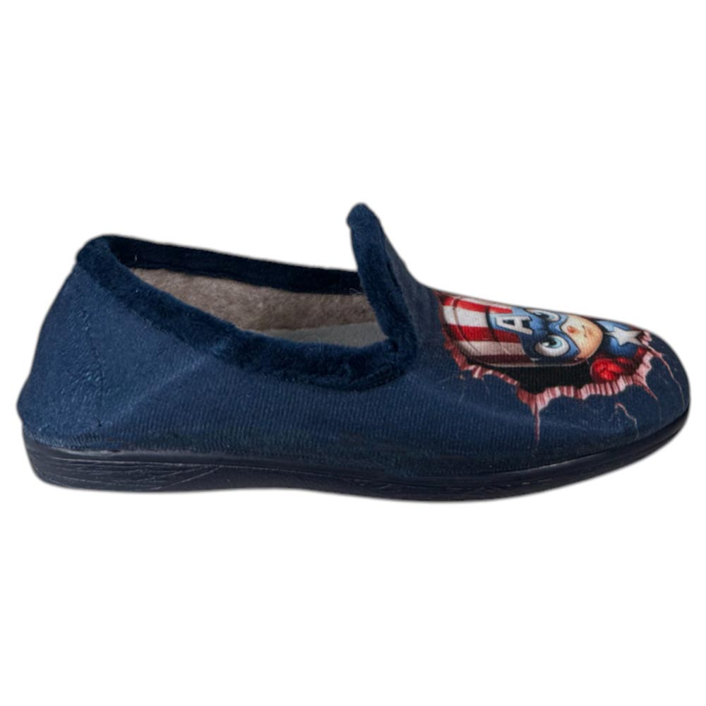 Zapatillas de Casa Natalia Gil Capitán América 7532 Marino - imagen 2