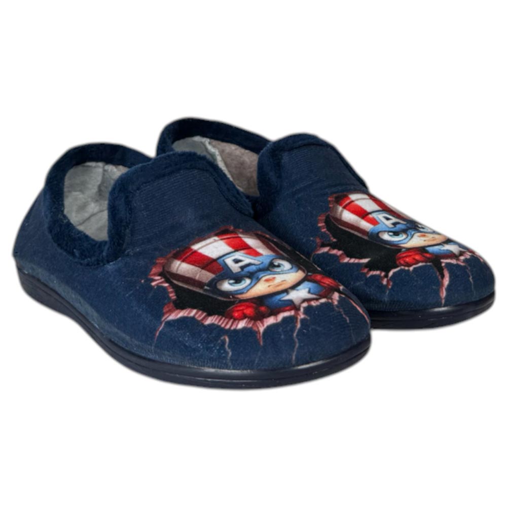 Zapatillas de Casa Natalia Gil Capitán América 7532 Marino - imagen 3