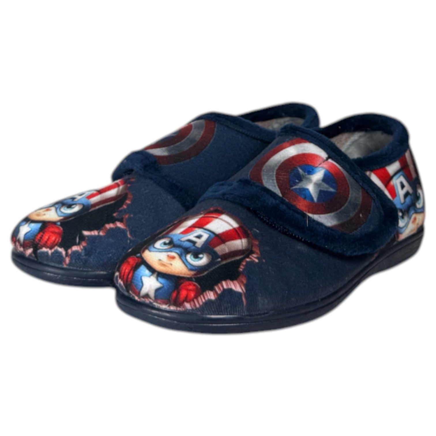 Zapatillas de Casa Natalia Gil Capitán América 7832 Marino - imagen 4