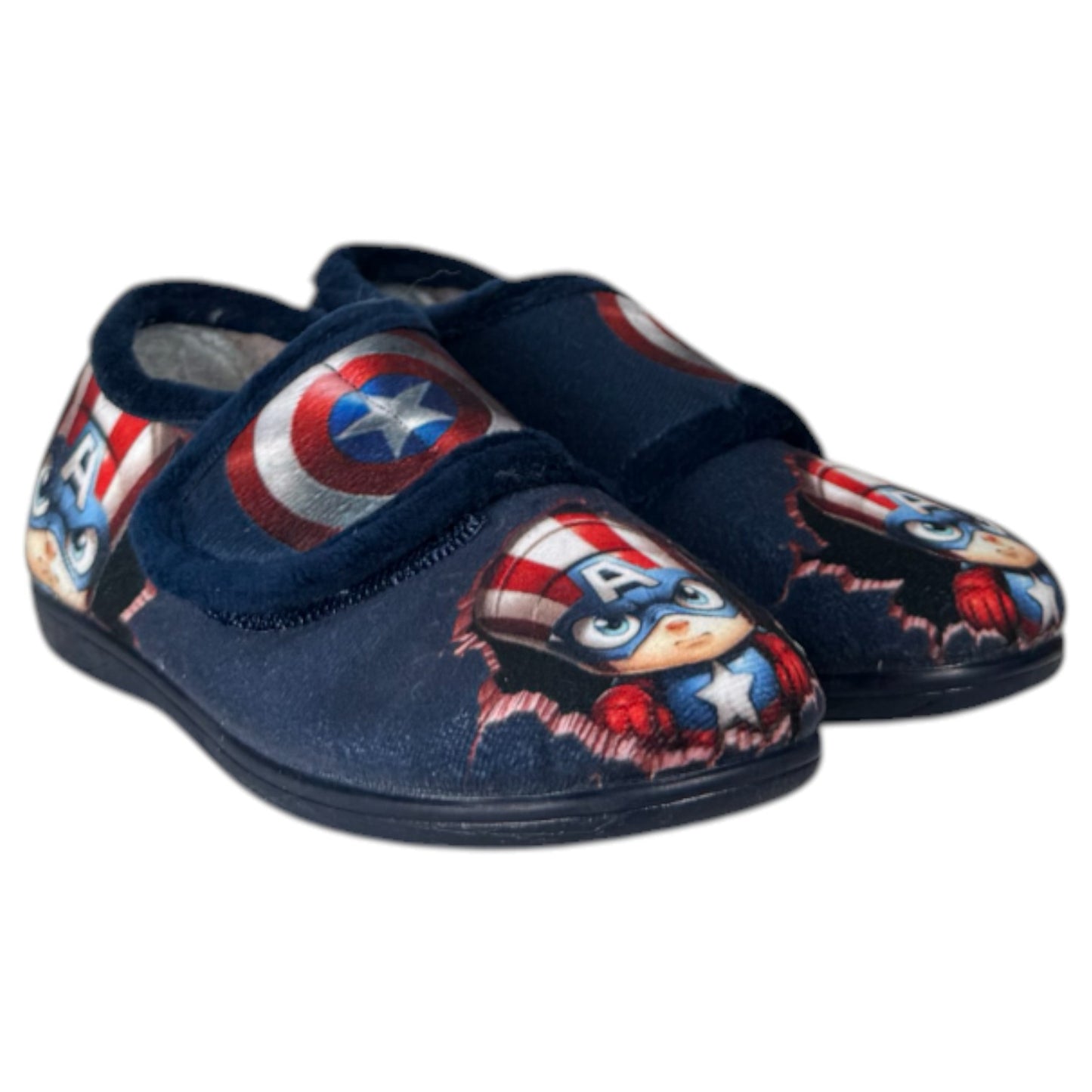 Zapatillas de Casa Natalia Gil Capitán América 7832 Marino - imagen 3