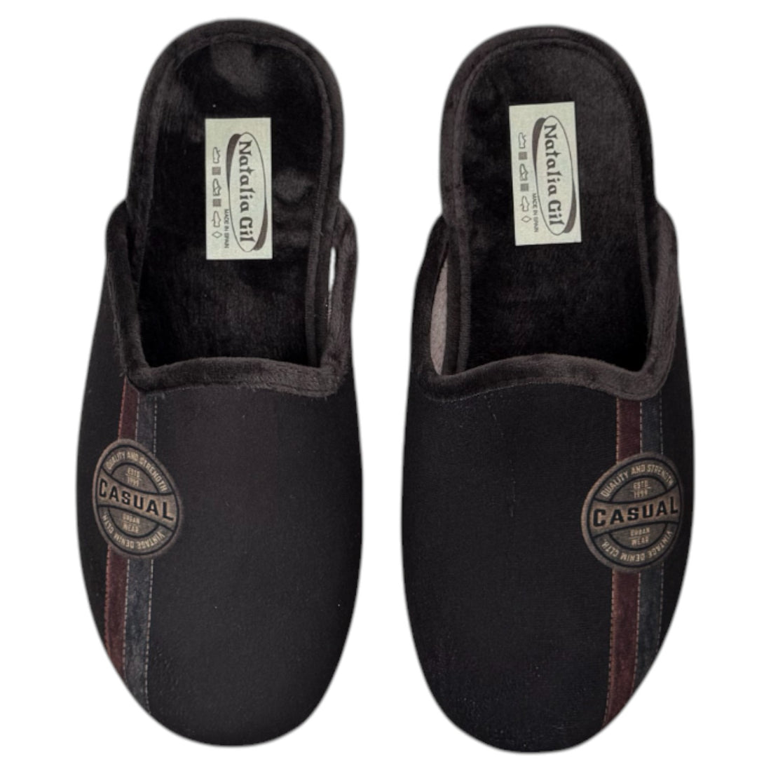 Zapatillas de Casa Natalia Gil Casual 6052 Marrón - imagen 1