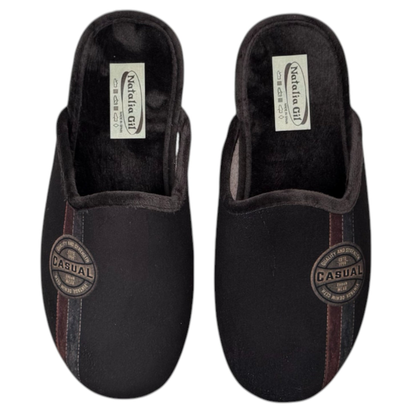 Zapatillas de Casa Natalia Gil Casual 6052 Marrón - imagen 1