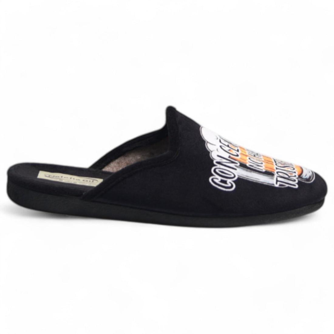 Zapatillas de Casa Natalia Gil Cerveza 6062 Negro - imagen 2