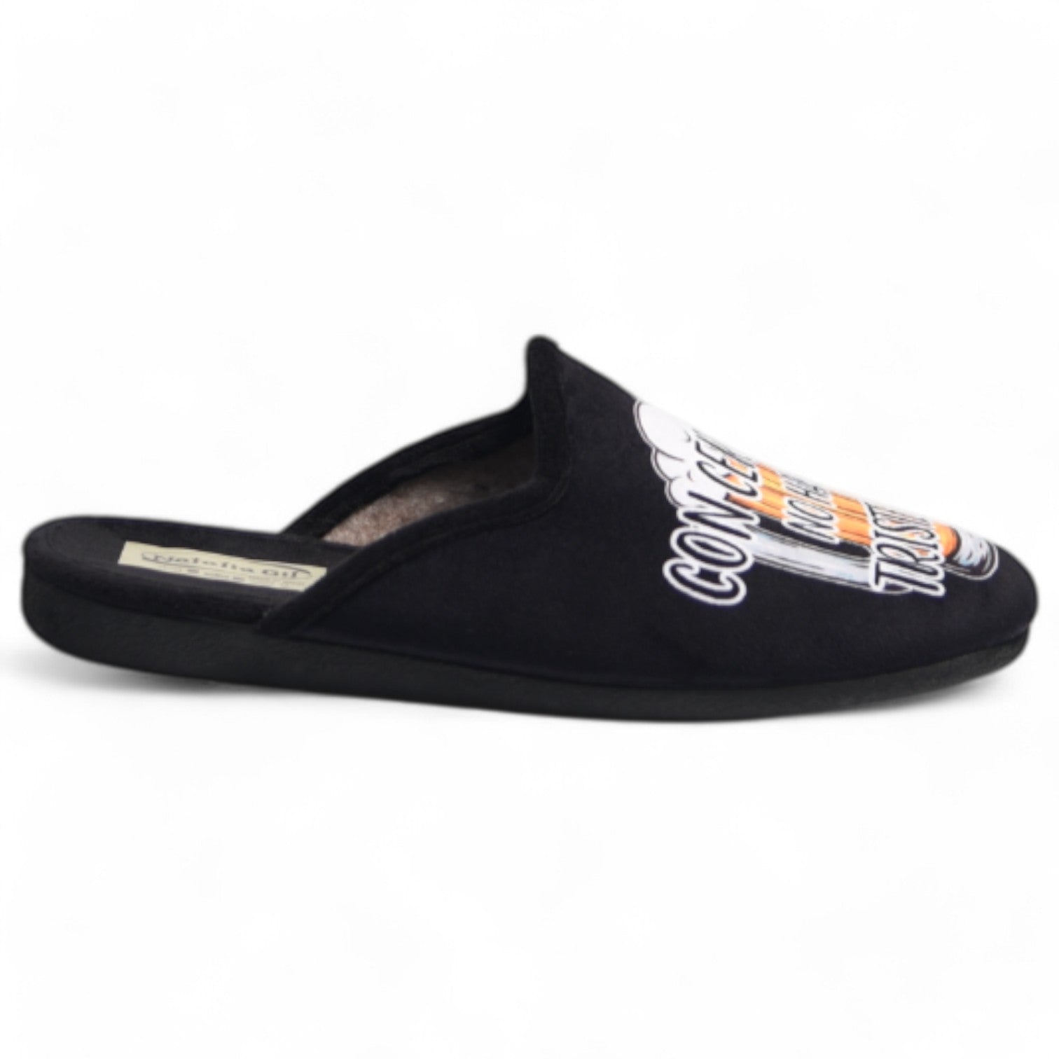 Zapatillas de Casa Natalia Gil Cerveza 6062 Negro - imagen 2