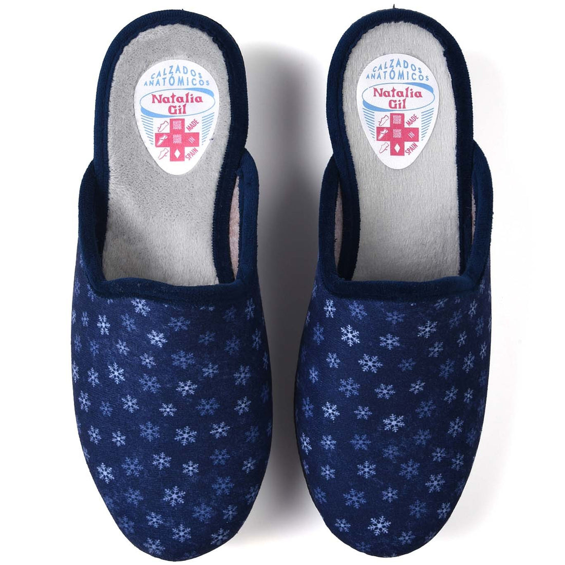 Zapatillas de Casa Natalia Gil Copos 410 Marino - imagen 1