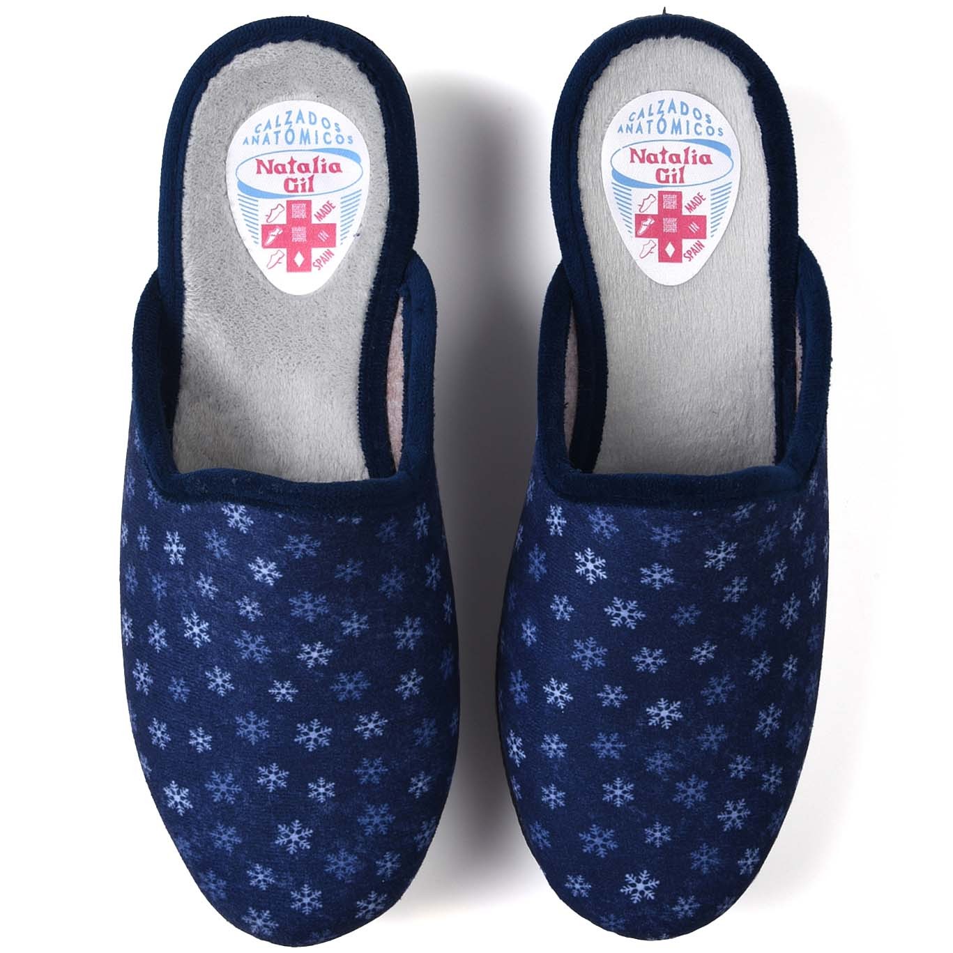 Zapatillas de Casa Natalia Gil Copos 410 Marino - imagen 1