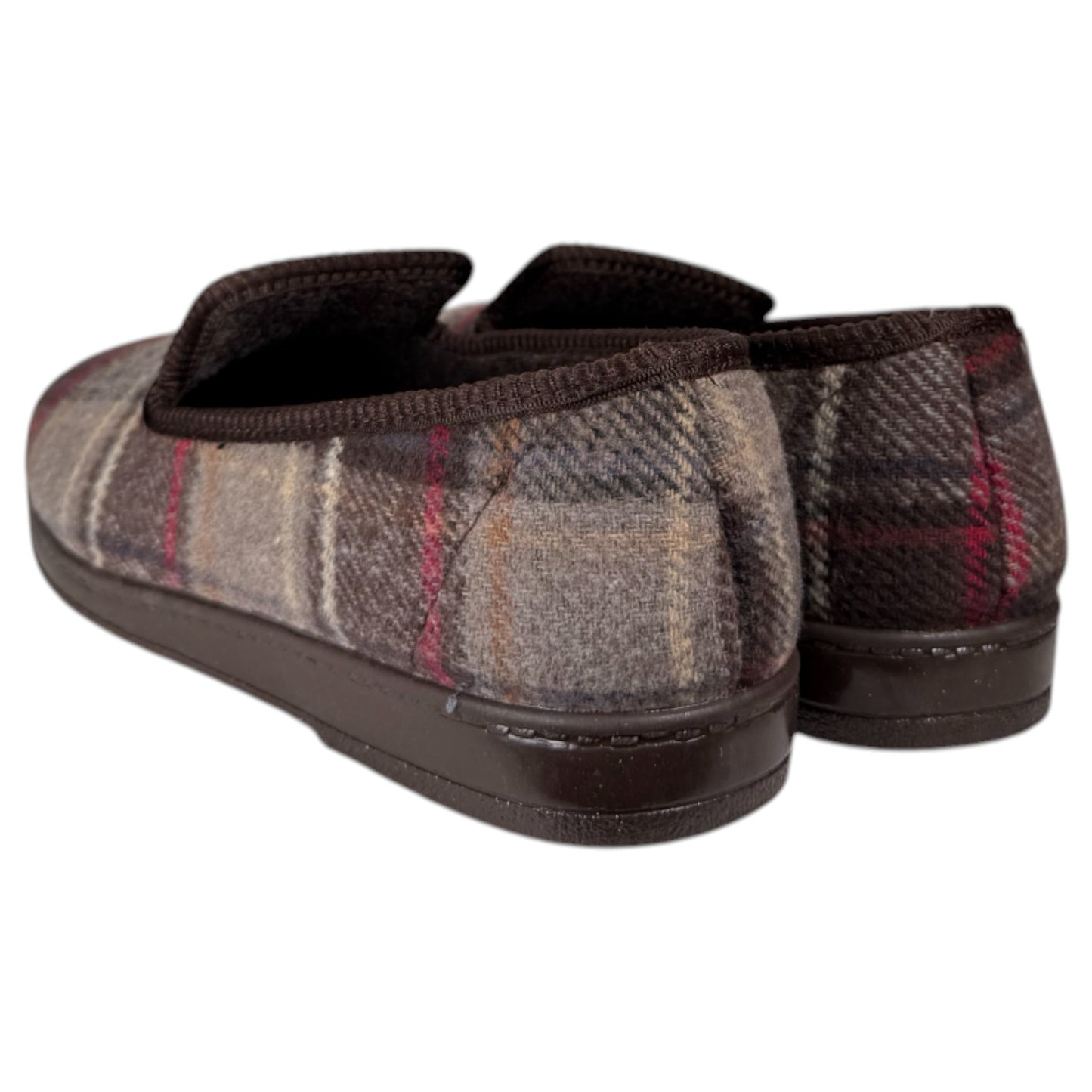 Zapatillas de Casa Natalia Gil Cuadros 53 Marrón - imagen 5