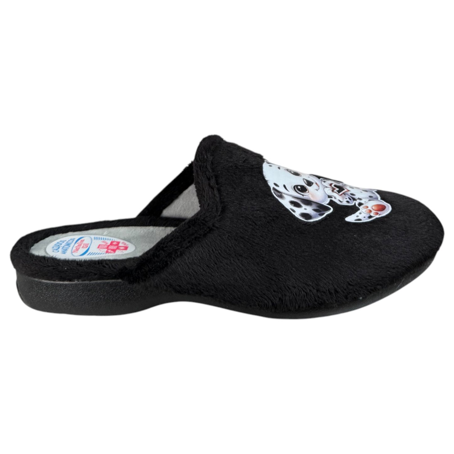 Zapatillas de Casa Natalia Gil Dálmata 4005 Negro - imagen 2