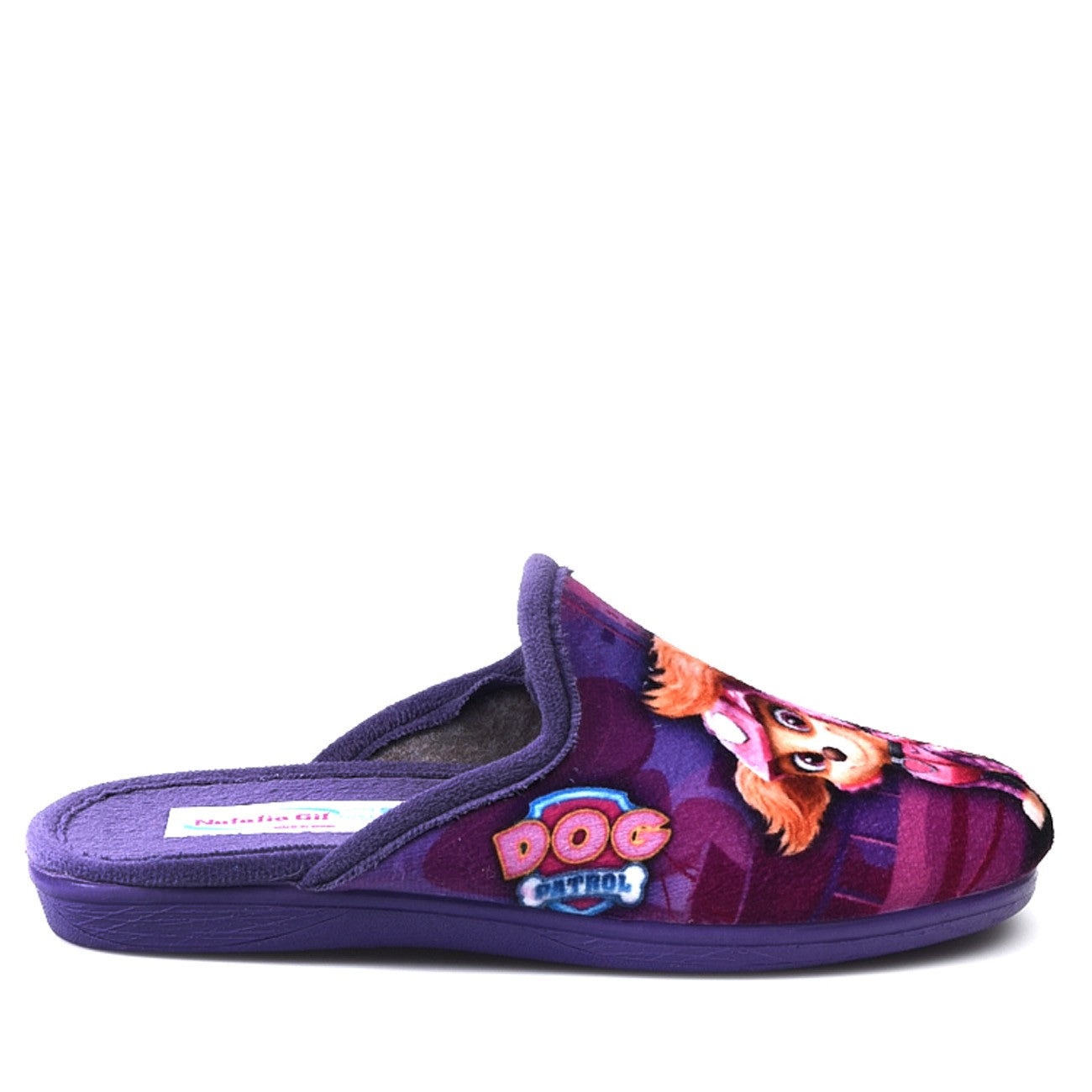 Zapatillas de Casa Natalia Gil Dog Patrol 7026 Morado - imagen 2
