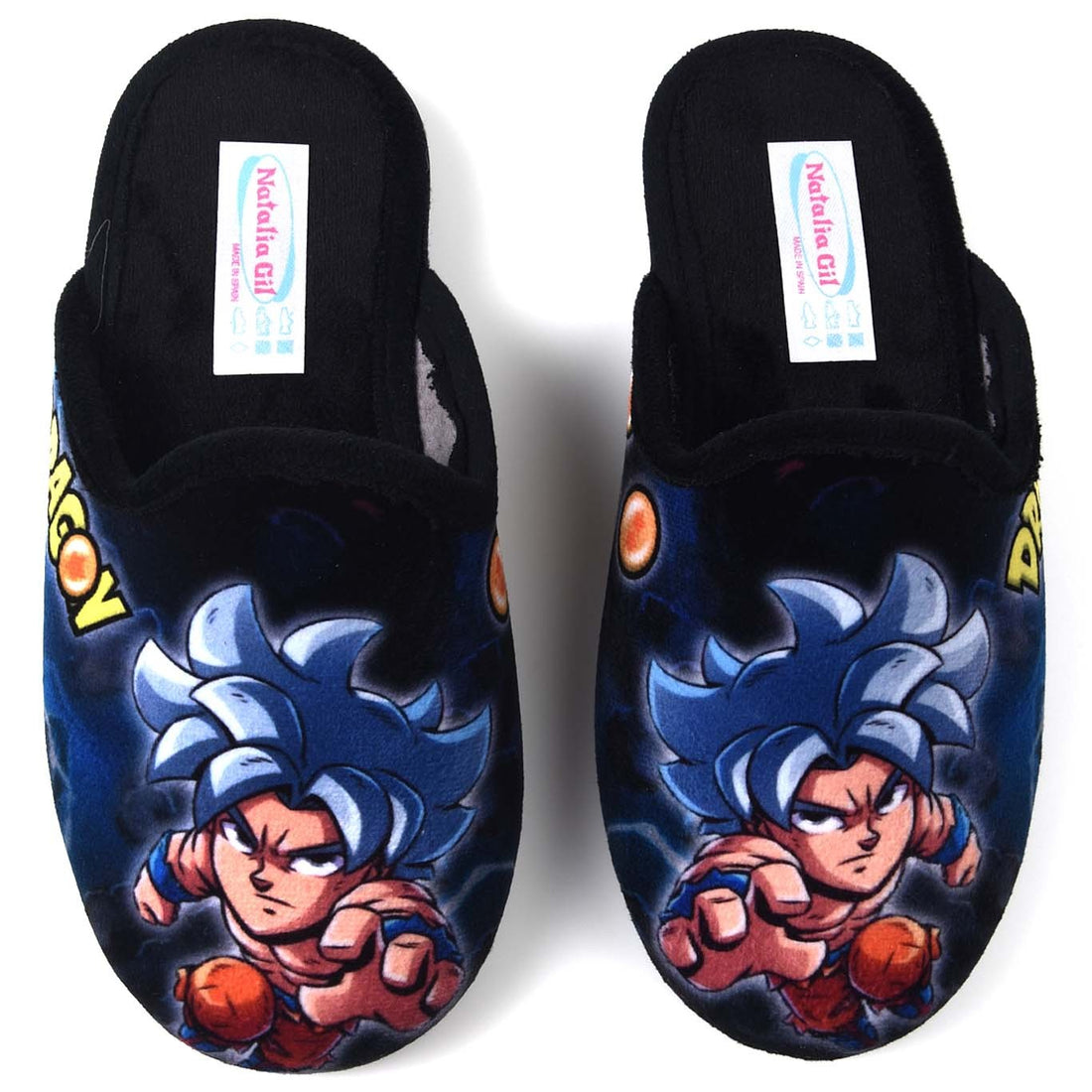 Zapatillas de Casa Natalia Gil Dragón 7027 Negro - imagen 1