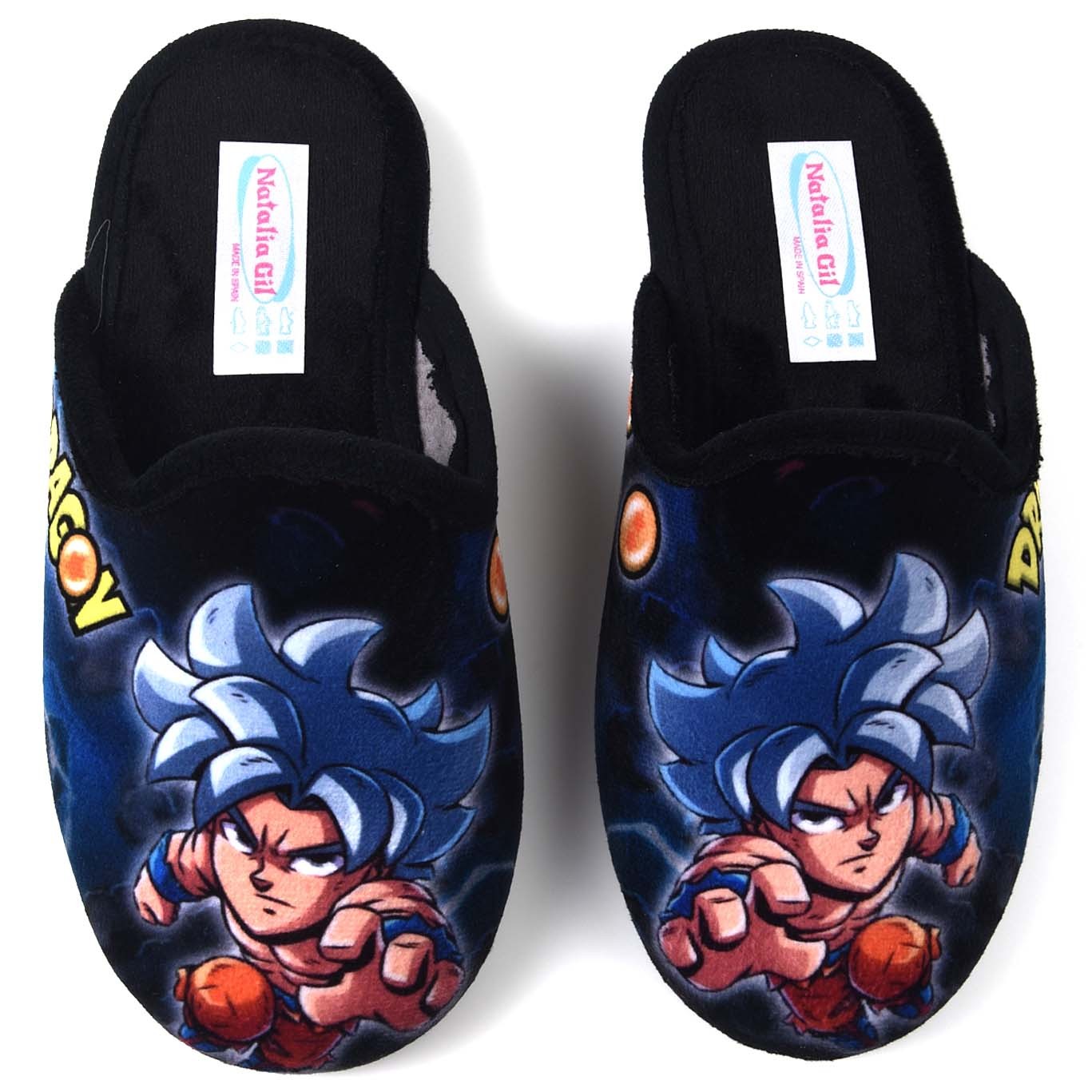 Zapatillas de Casa Natalia Gil Dragón 7027 Negro - imagen 1