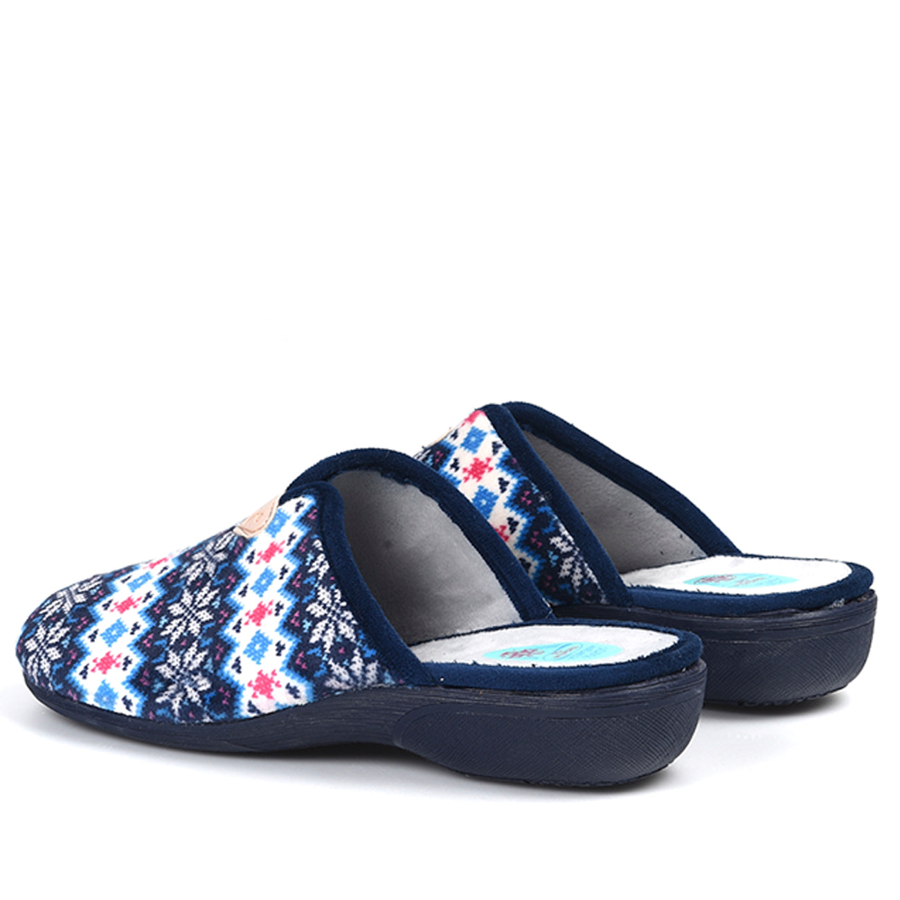 Zapatillas de Casa Natalia Gil Estampado Invierno 9002 Marino - imagen 4