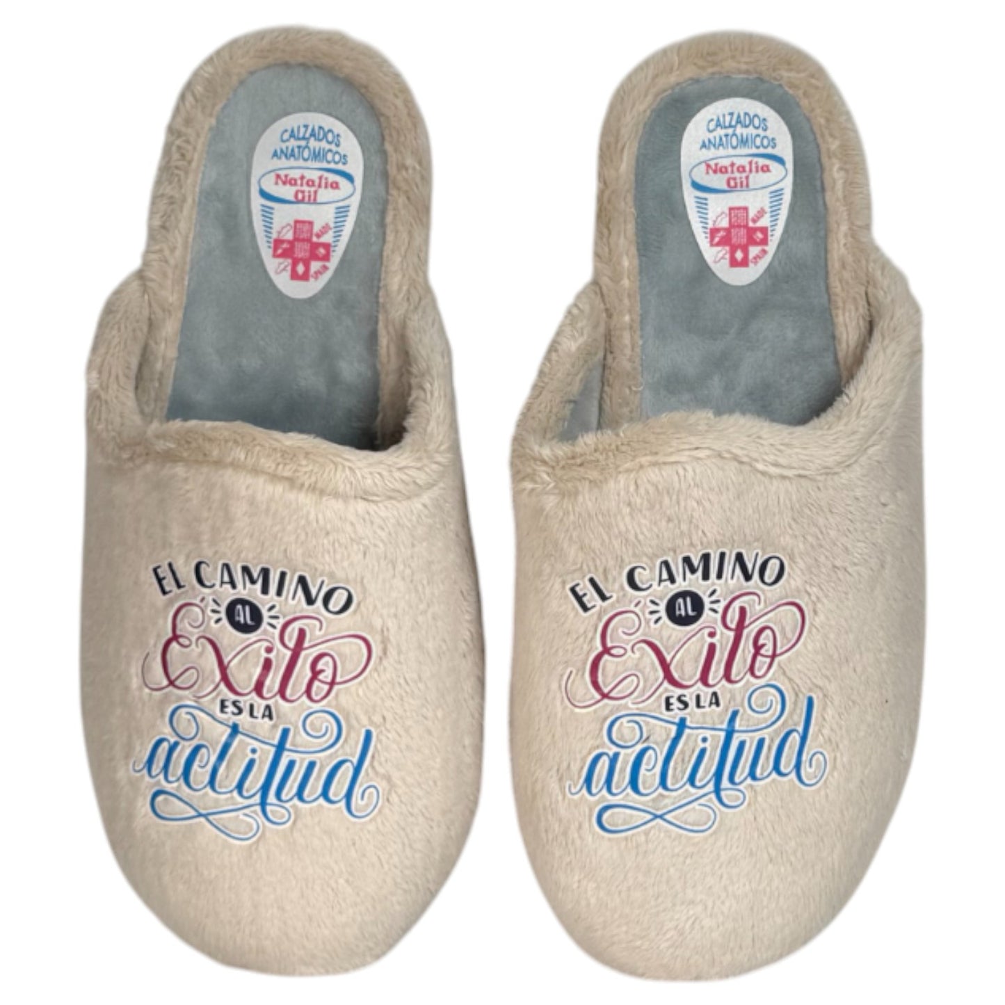 Zapatillas de Casa Natalia Gil Éxito 4000 Beige - imagen 1