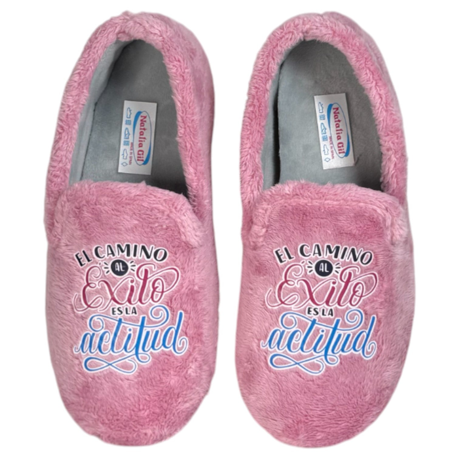Zapatillas de Casa Natalia Gil Éxito Cerradas 4050 Malva - imagen 1