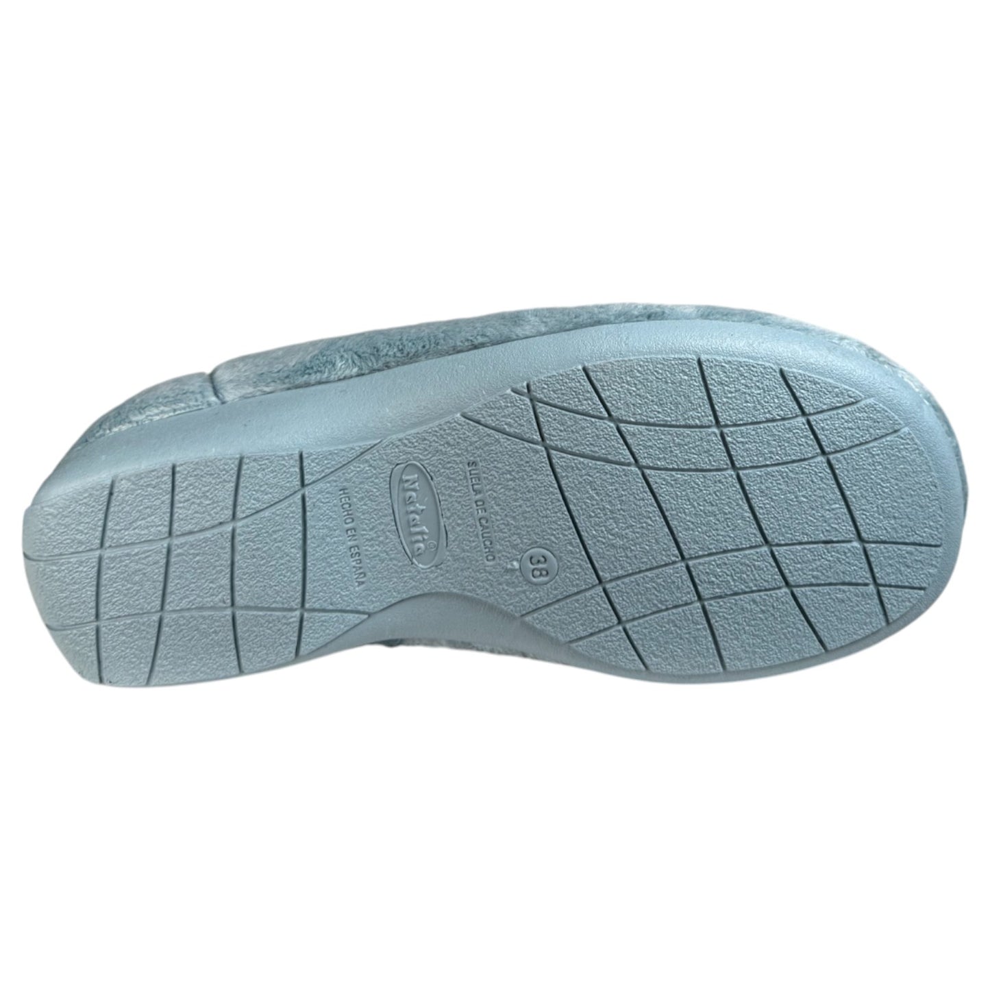 Zapatillas de Casa Natalia Gil Feliz Cerradas 4050 Azul - imagen 5