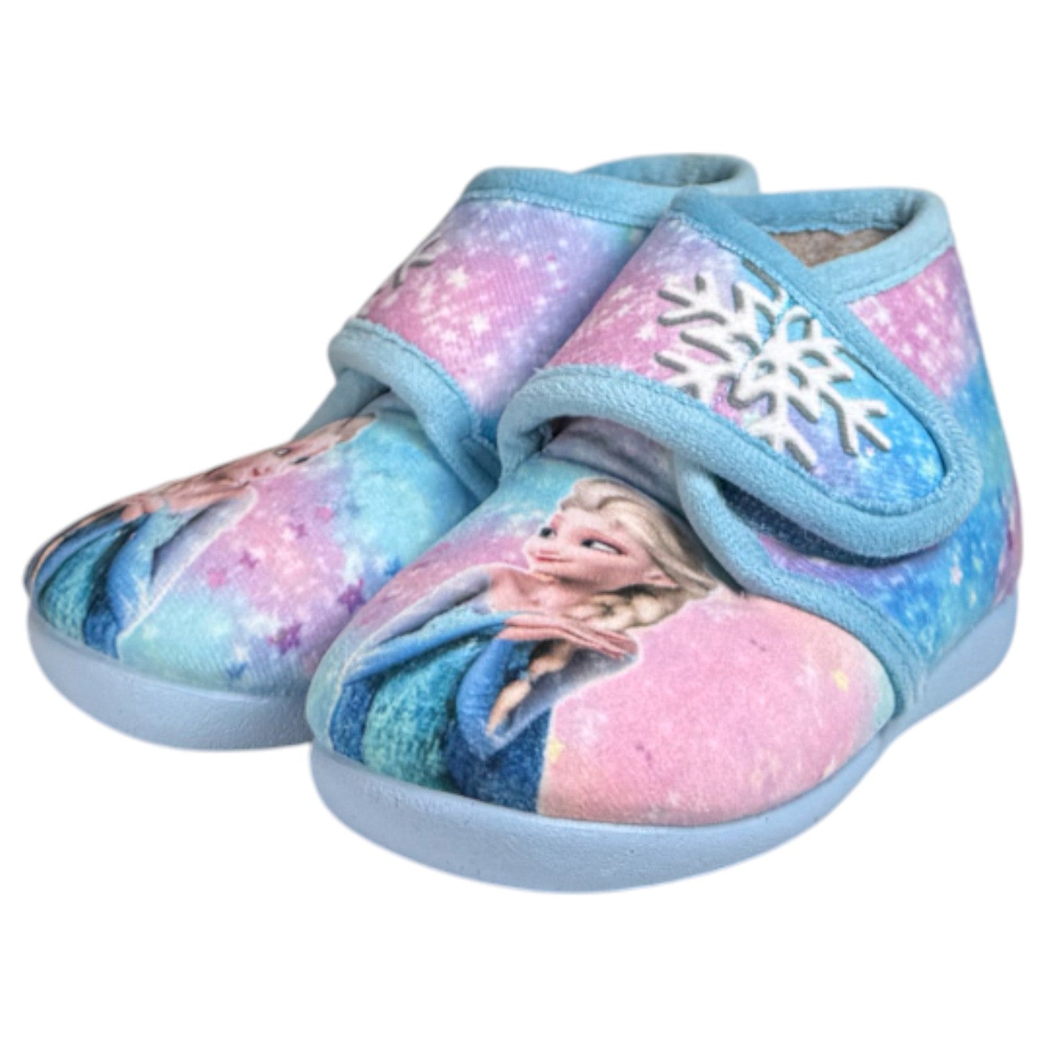 Zapatillas de Casa Natalia Gil Frozen 37 Celeste - imagen 4