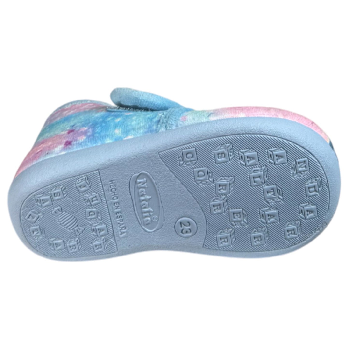 Zapatillas de Casa Natalia Gil Frozen 37 Celeste - imagen 6
