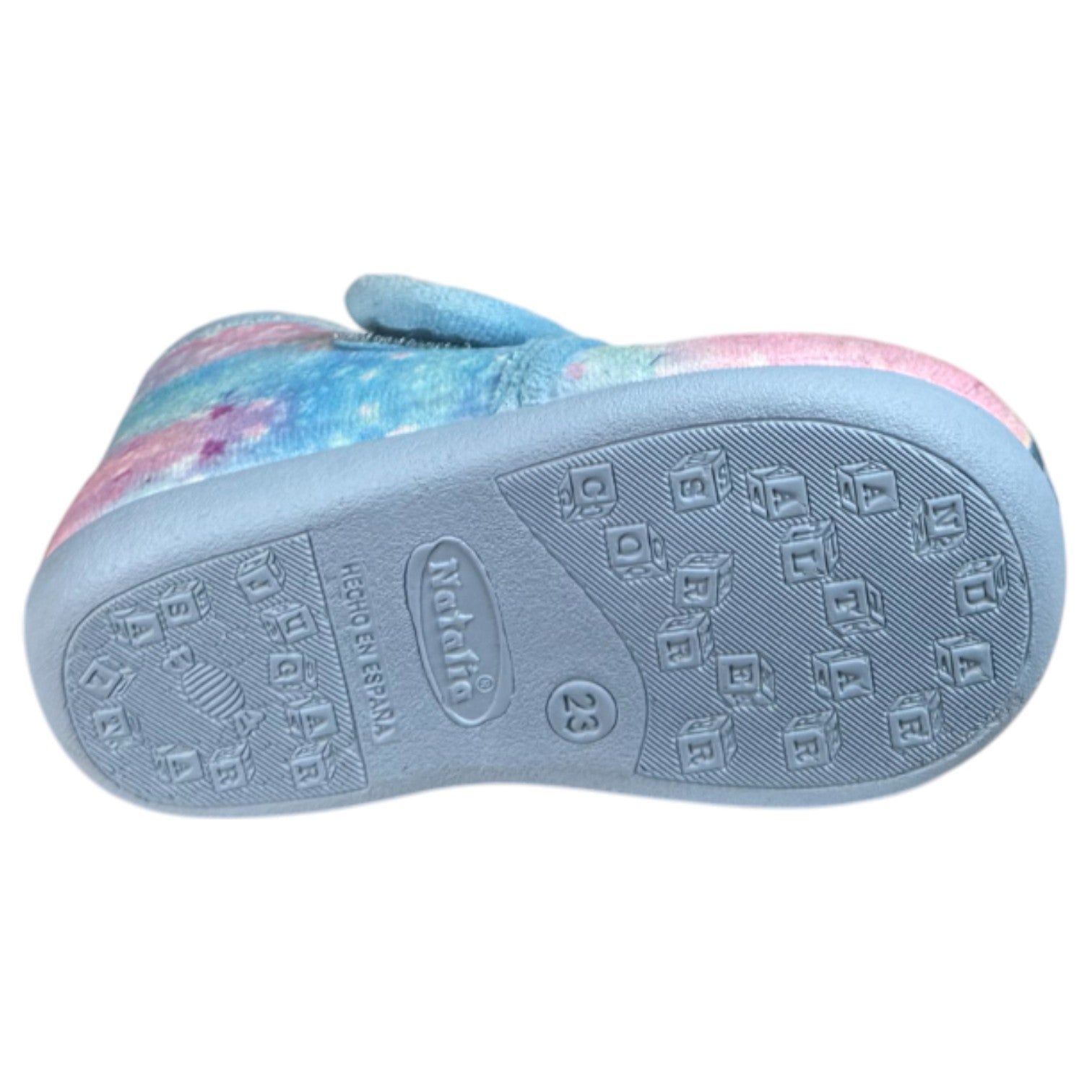 Zapatillas de Casa Natalia Gil Frozen 37 Celeste - imagen 6
