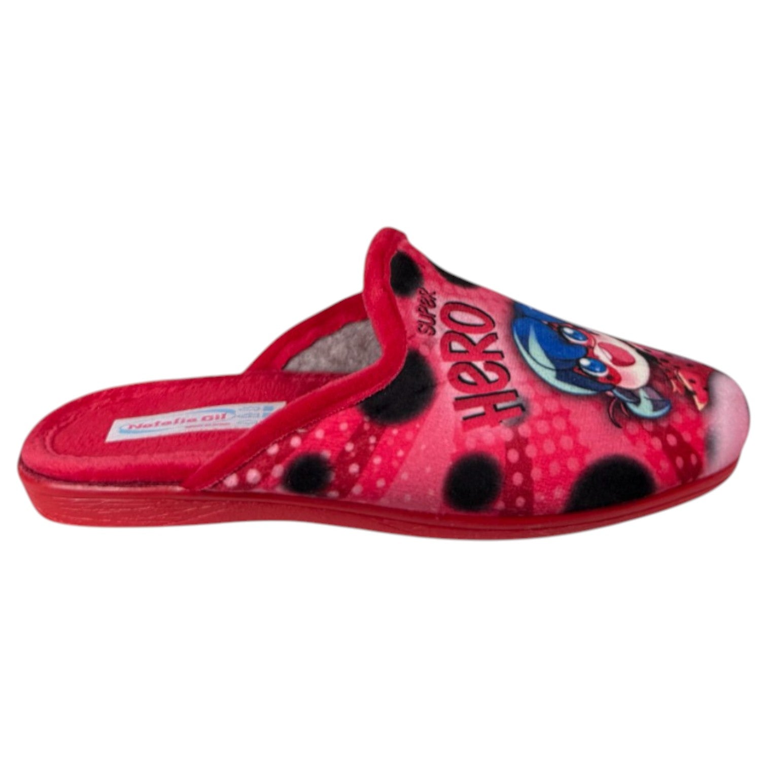 Zapatillas de Casa Natalia Gil Ladybug 7028 Rojo - imagen 2