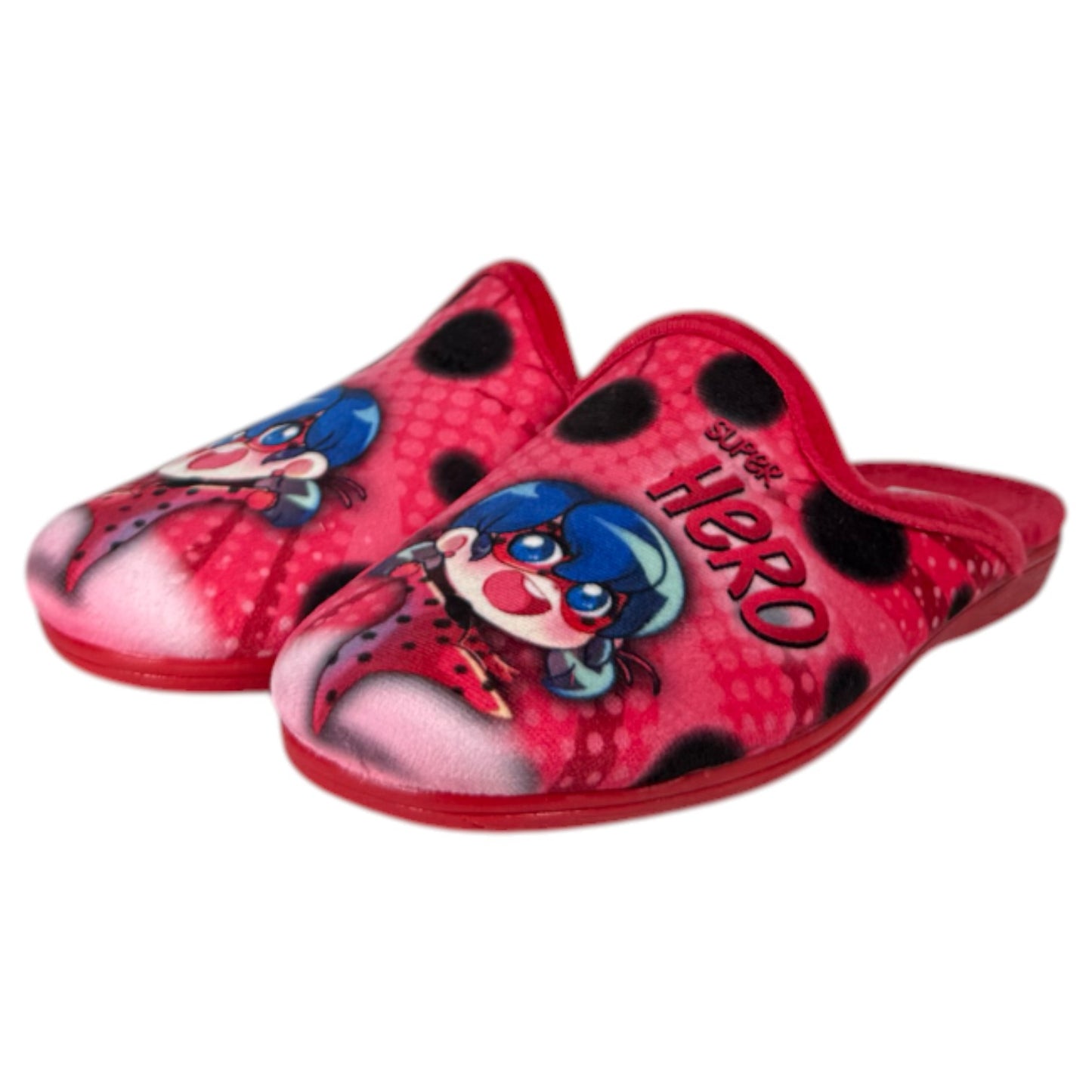 Zapatillas de Casa Natalia Gil Ladybug 7028 Rojo - imagen 4