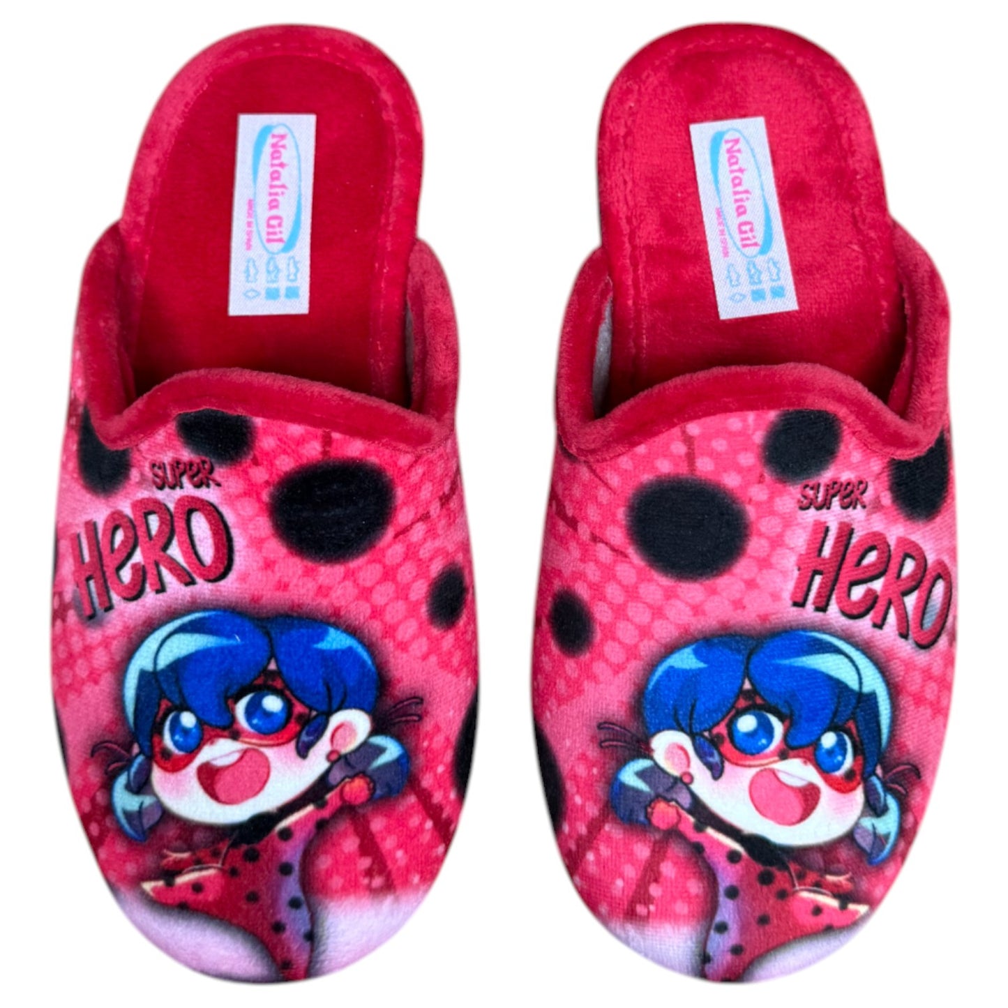 Zapatillas de Casa Natalia Gil Ladybug 7028 Rojo - imagen 7
