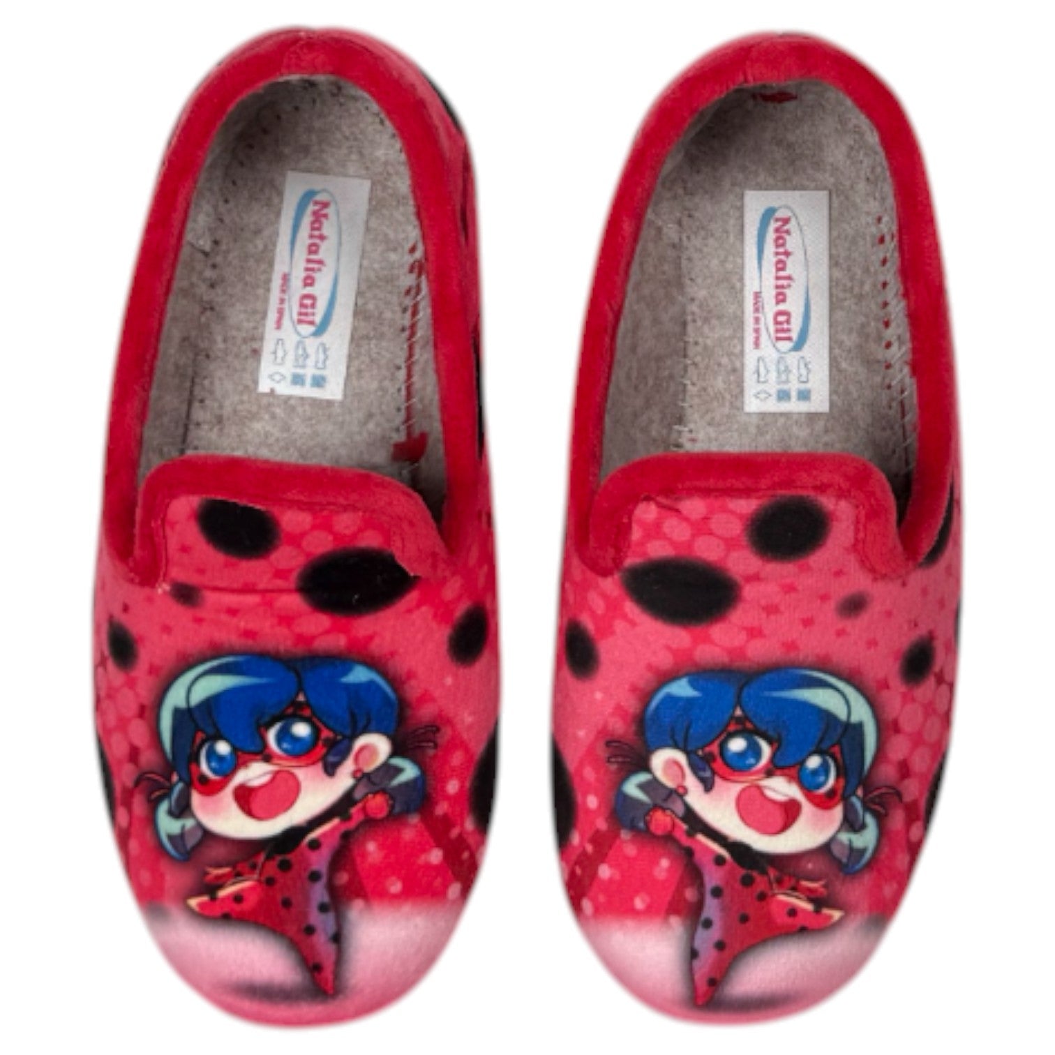 Zapatillas de Casa Natalia Gil Ladybug 7522 Rojo - imagen 1