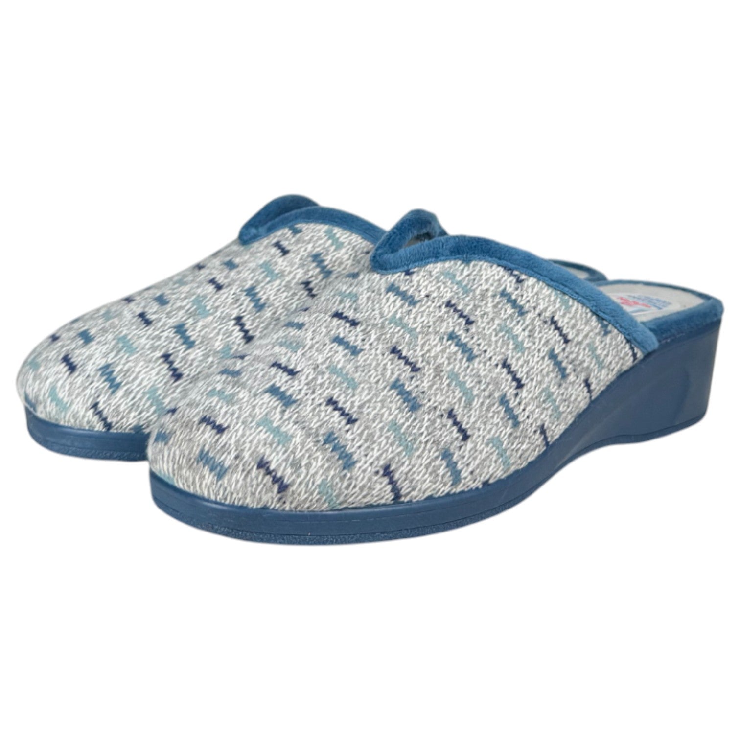Zapatillas de Casa Natalia Gil Lana 1062 Jeans - imagen 4
