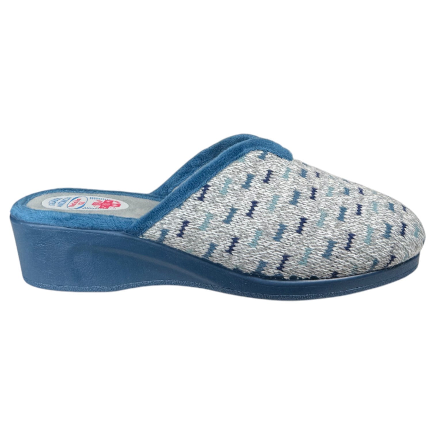 Zapatillas de Casa Natalia Gil Lana 1062 Jeans - imagen 2