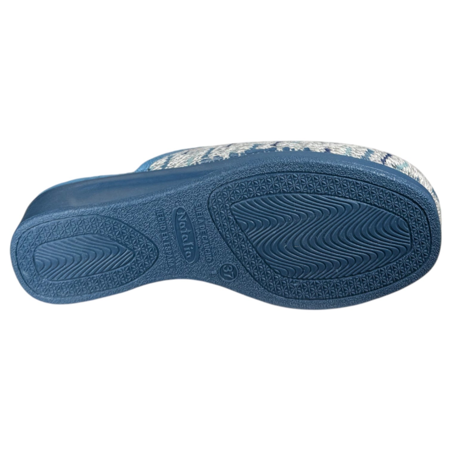 Zapatillas de Casa Natalia Gil Lana 1062 Jeans - imagen 6