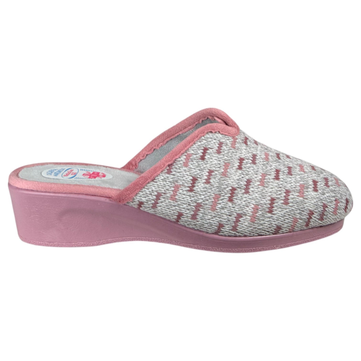 Zapatillas de Casa Natalia Gil Lana 1062 Malva - imagen 2