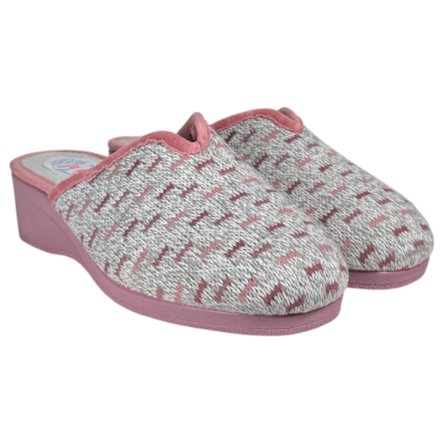 Zapatillas de Casa Natalia Gil Lana 1062 Malva - imagen 3