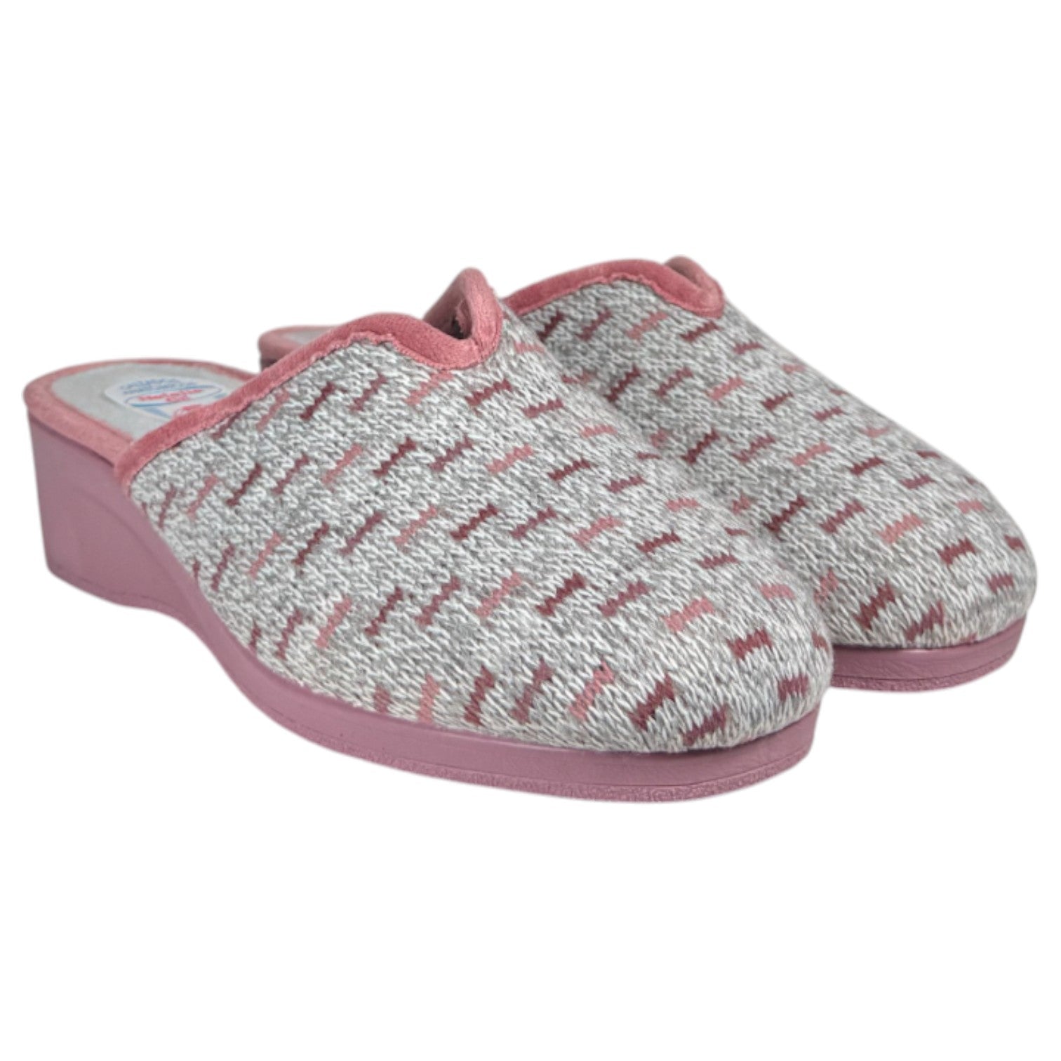 Zapatillas de Casa Natalia Gil Lana 1062 Malva - imagen 3