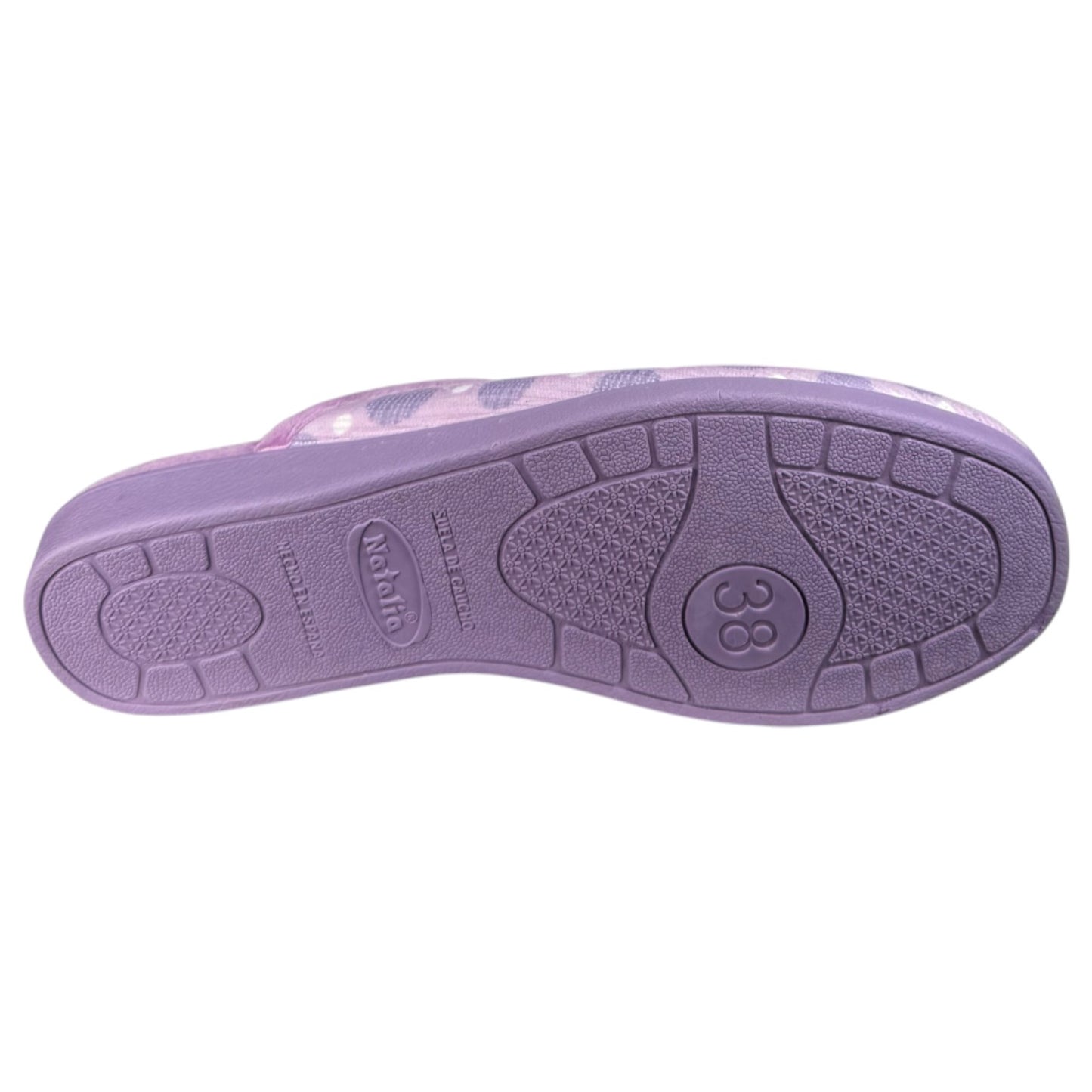 Zapatillas de Casa Natalia Gil Lunares 142 Lila - imagen 6