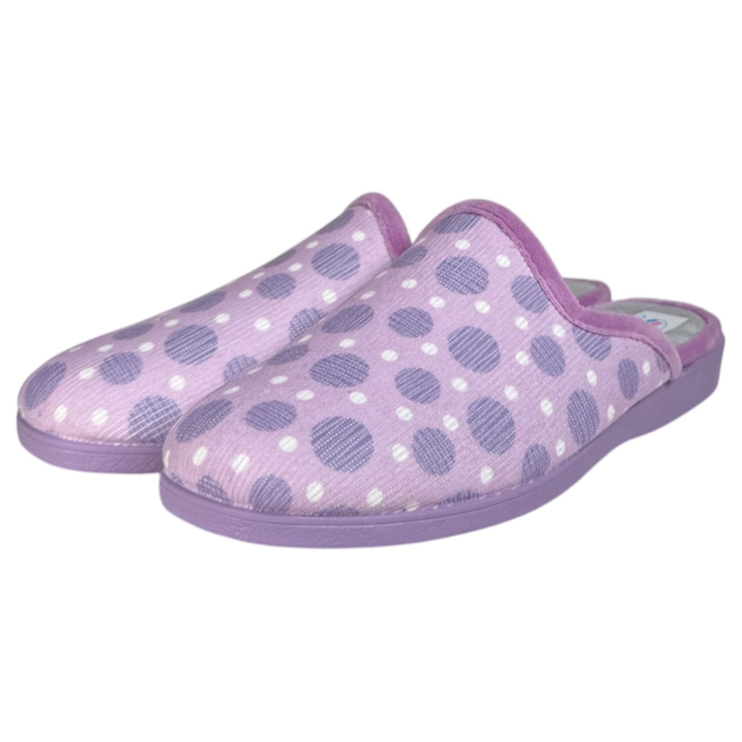 Zapatillas de Casa Natalia Gil Lunares 142 Lila - imagen 4