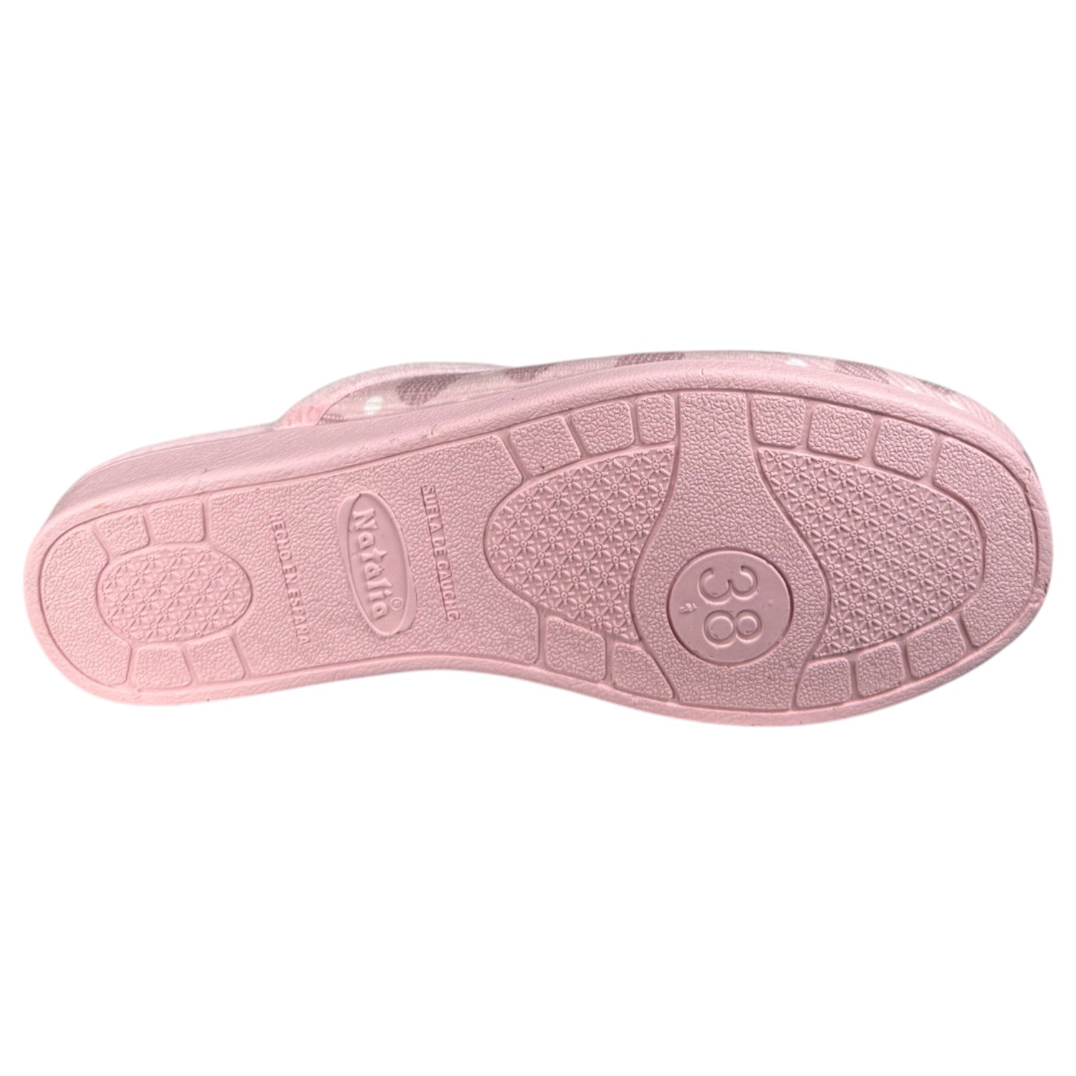 Zapatillas de Casa Natalia Gil Lunares 142 Rosa - imagen 6