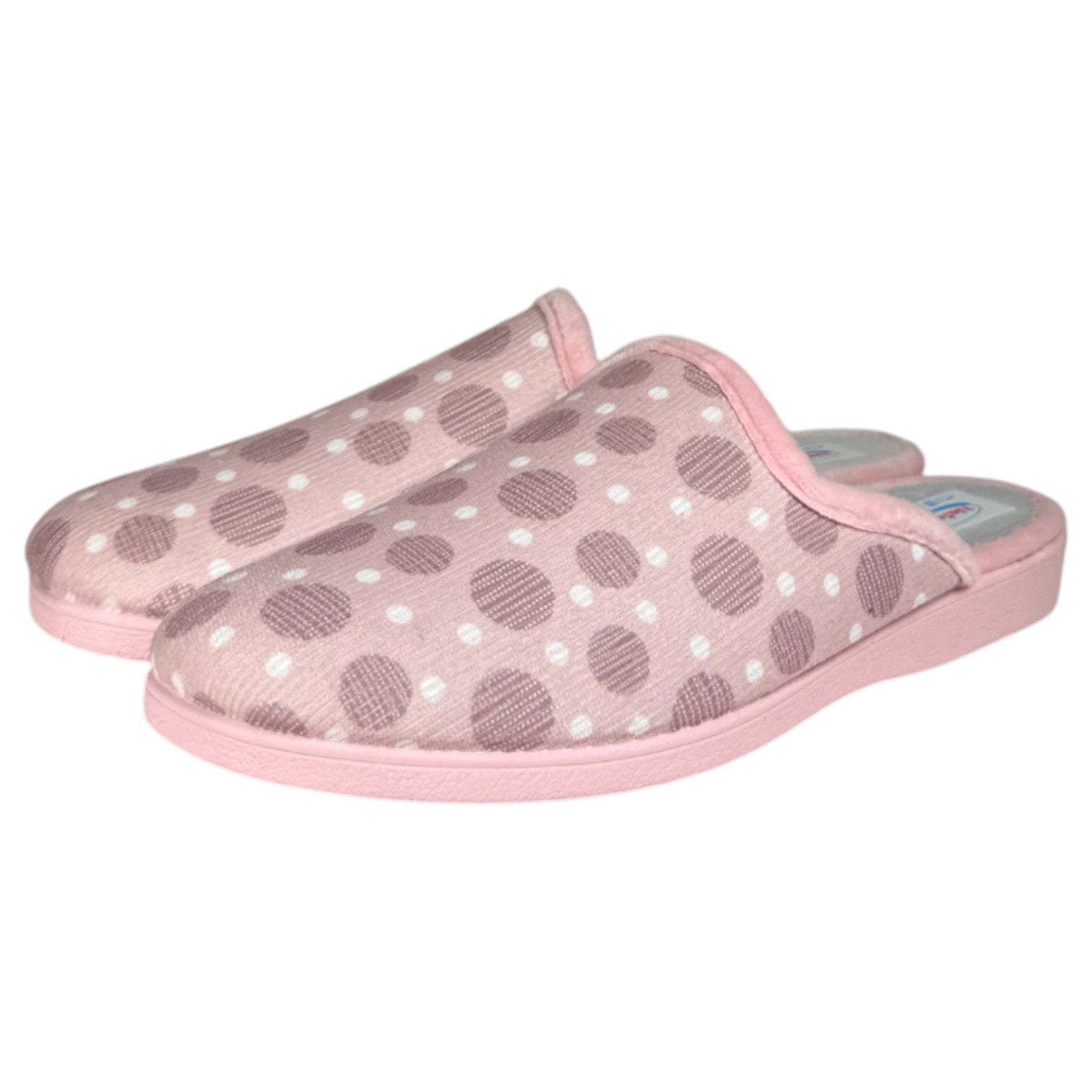 Zapatillas de Casa Natalia Gil Lunares 142 Rosa - imagen 4