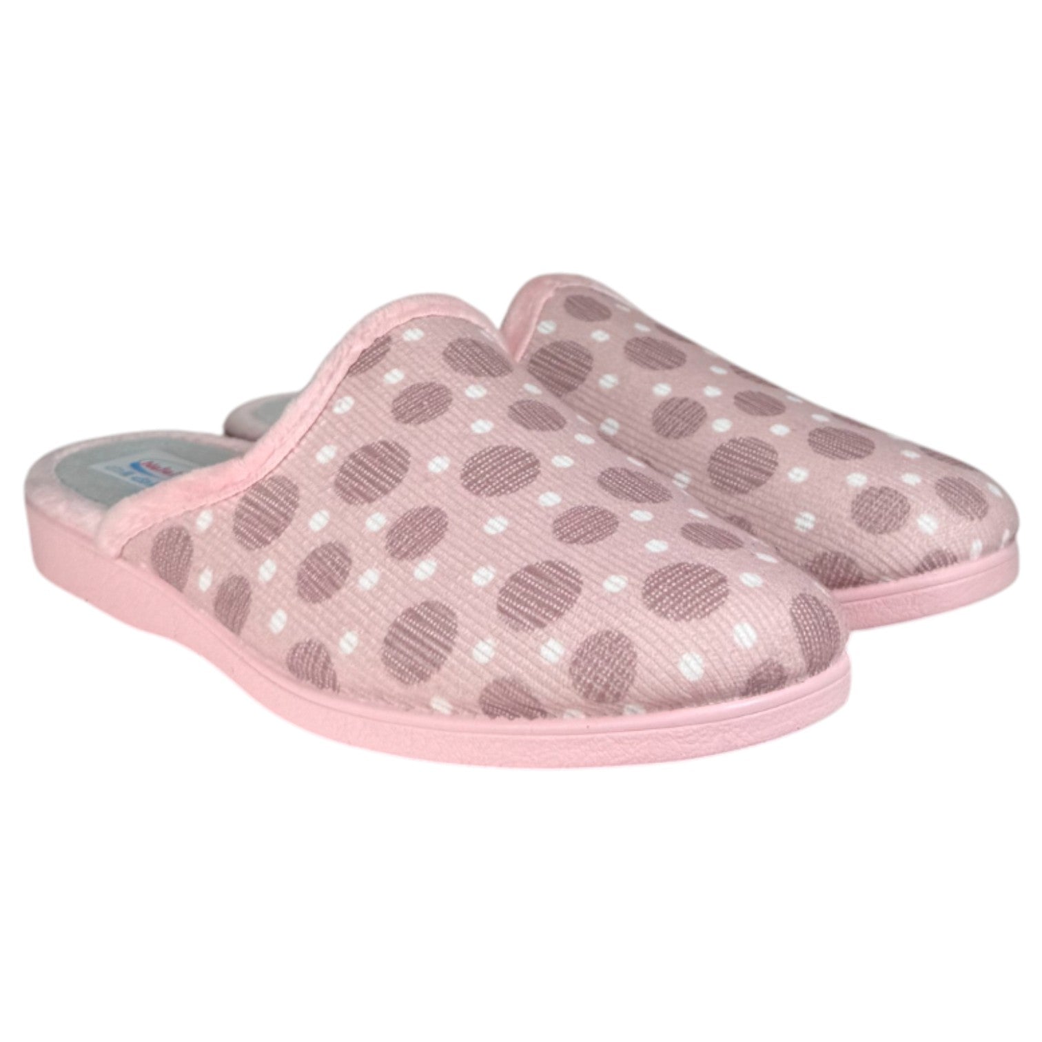 Zapatillas de Casa Natalia Gil Lunares 142 Rosa - imagen 3
