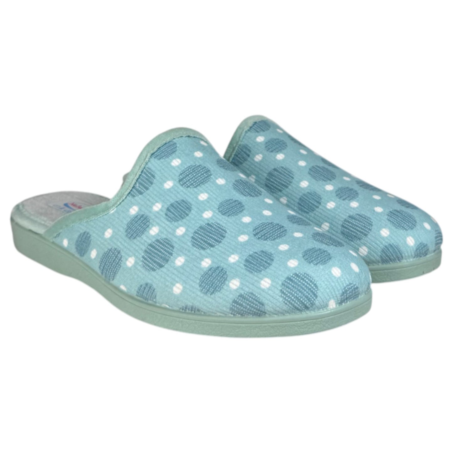 Zapatillas de Casa Natalia Gil Lunares 142 Verdina - imagen 3
