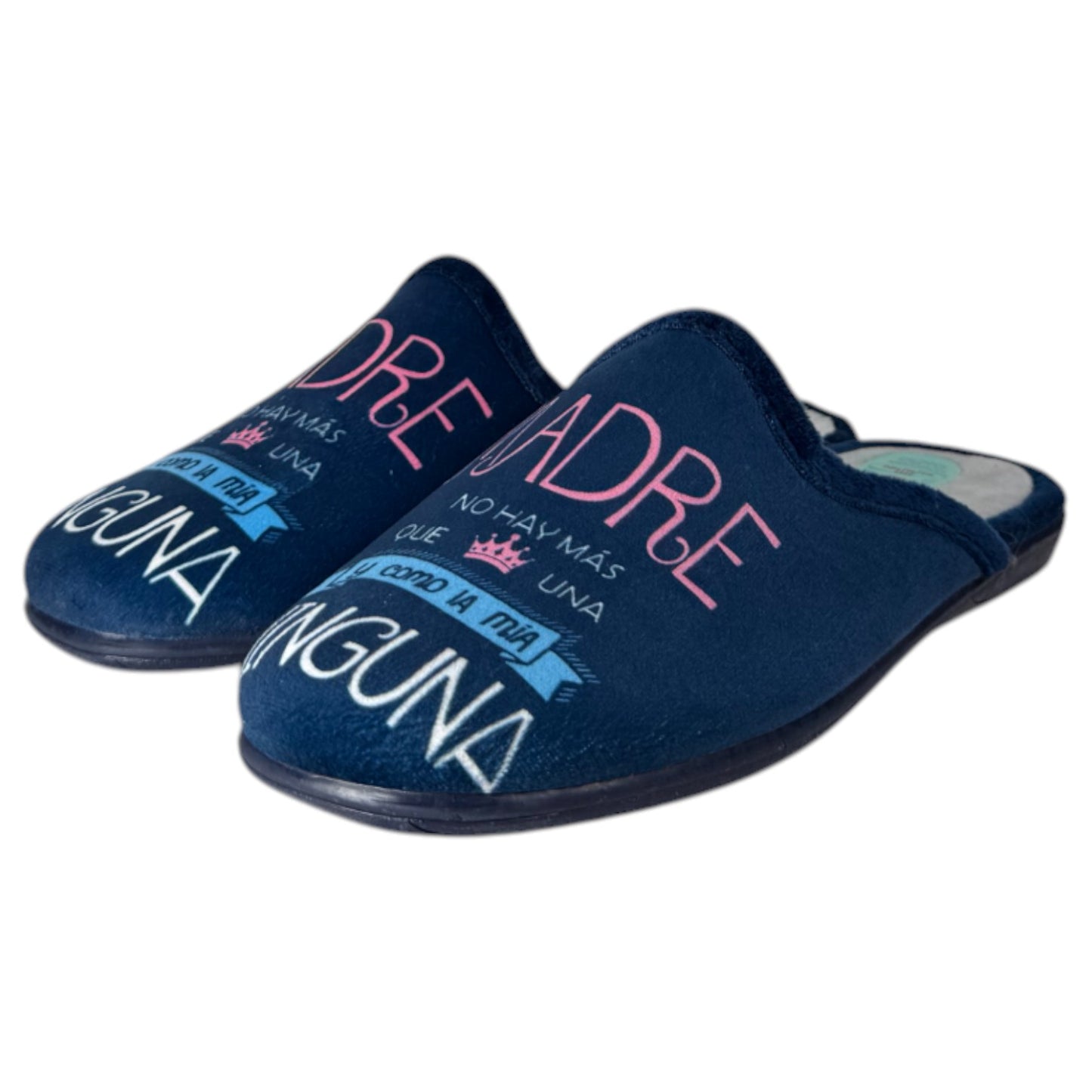 Zapatillas de Casa Natalia Gil Madre 5011 Marino - imagen 4