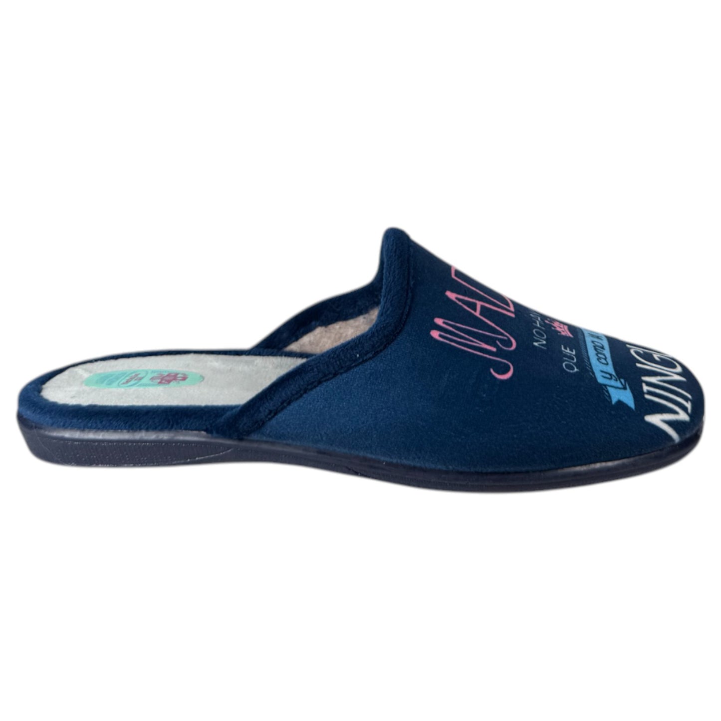 Zapatillas de Casa Natalia Gil Madre 5011 Marino - imagen 2