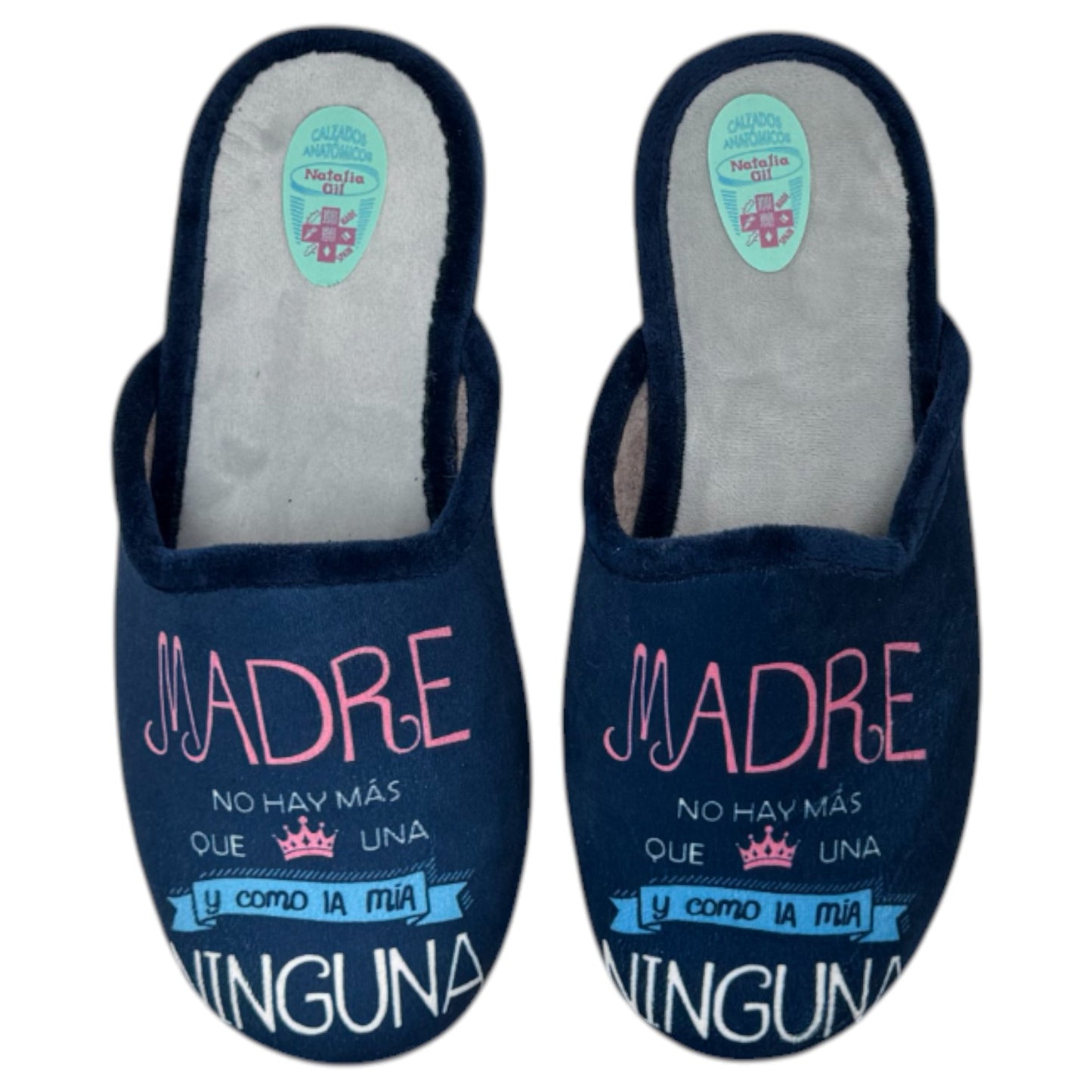Zapatillas de Casa Natalia Gil Madre 5011 Marino - imagen 12
