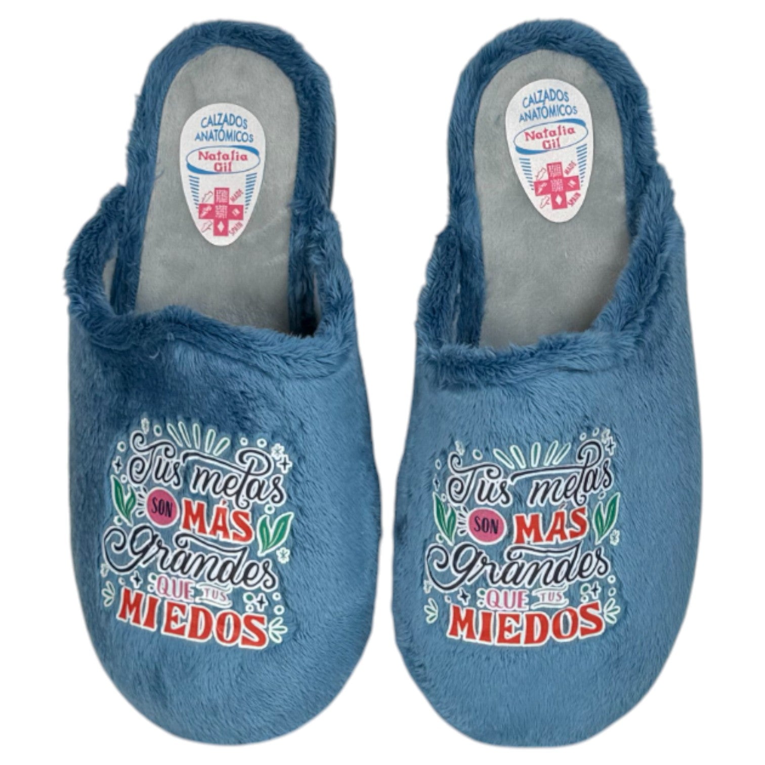 Zapatillas de Casa Natalia Gil Metas 4000 Jeans - imagen 1